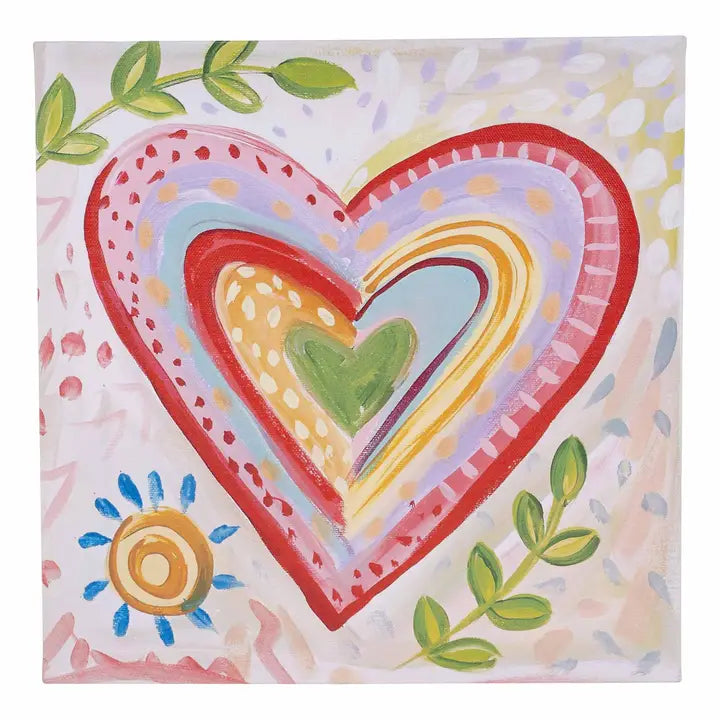 Hearts & Vines Canvas