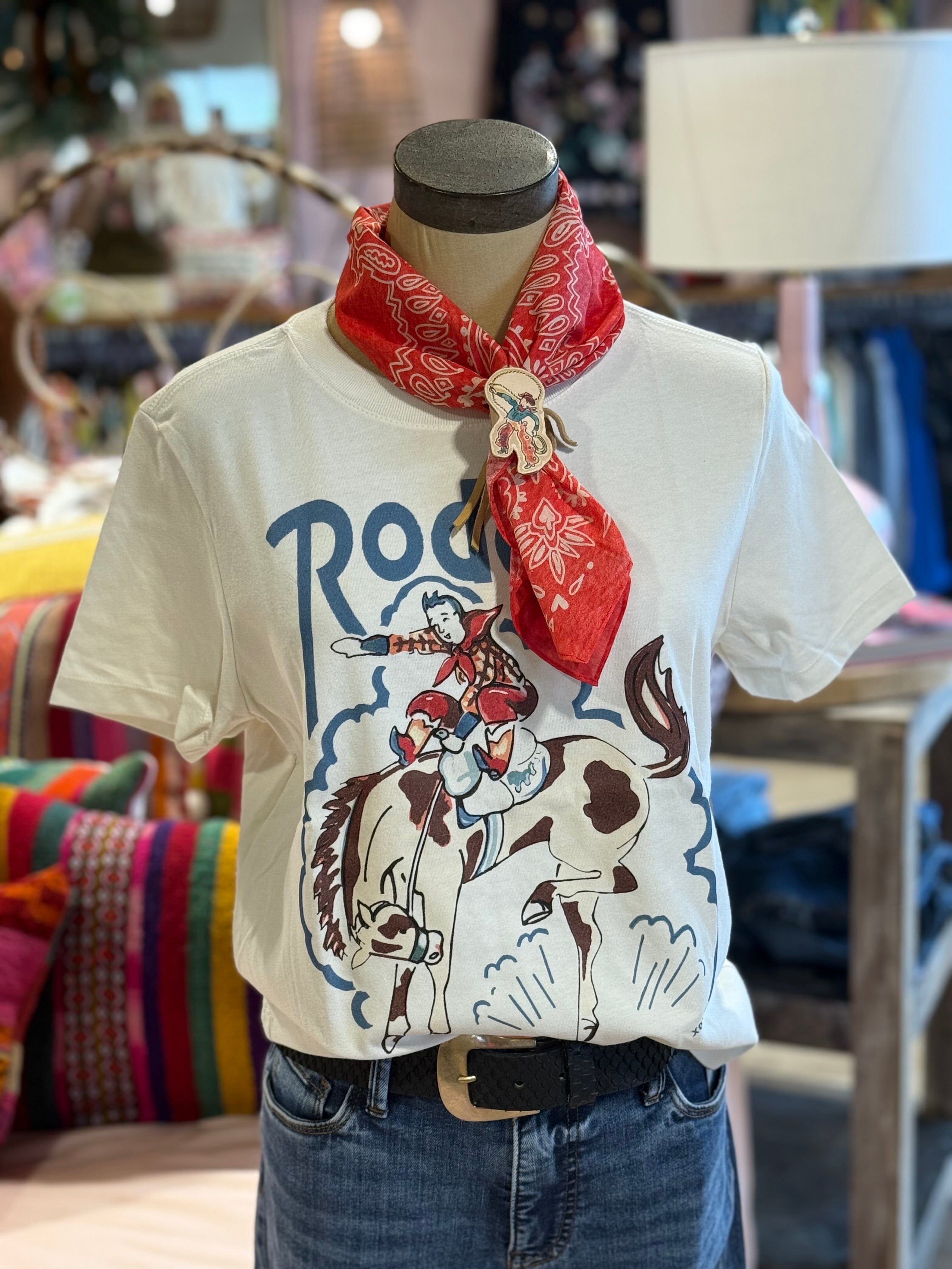 Rodeo Bronco Tee- 2 Colors