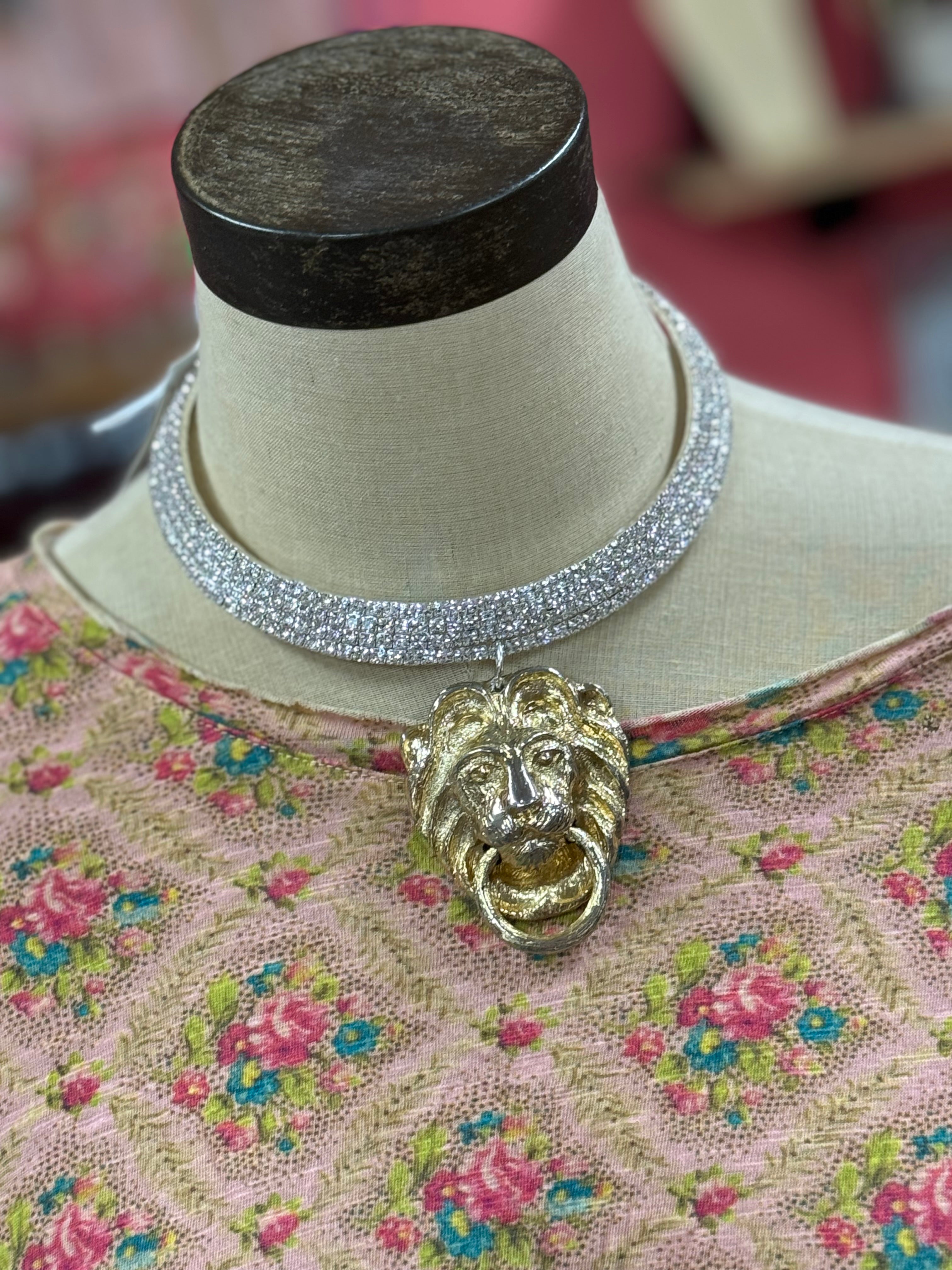 Lion Knocker Necklace