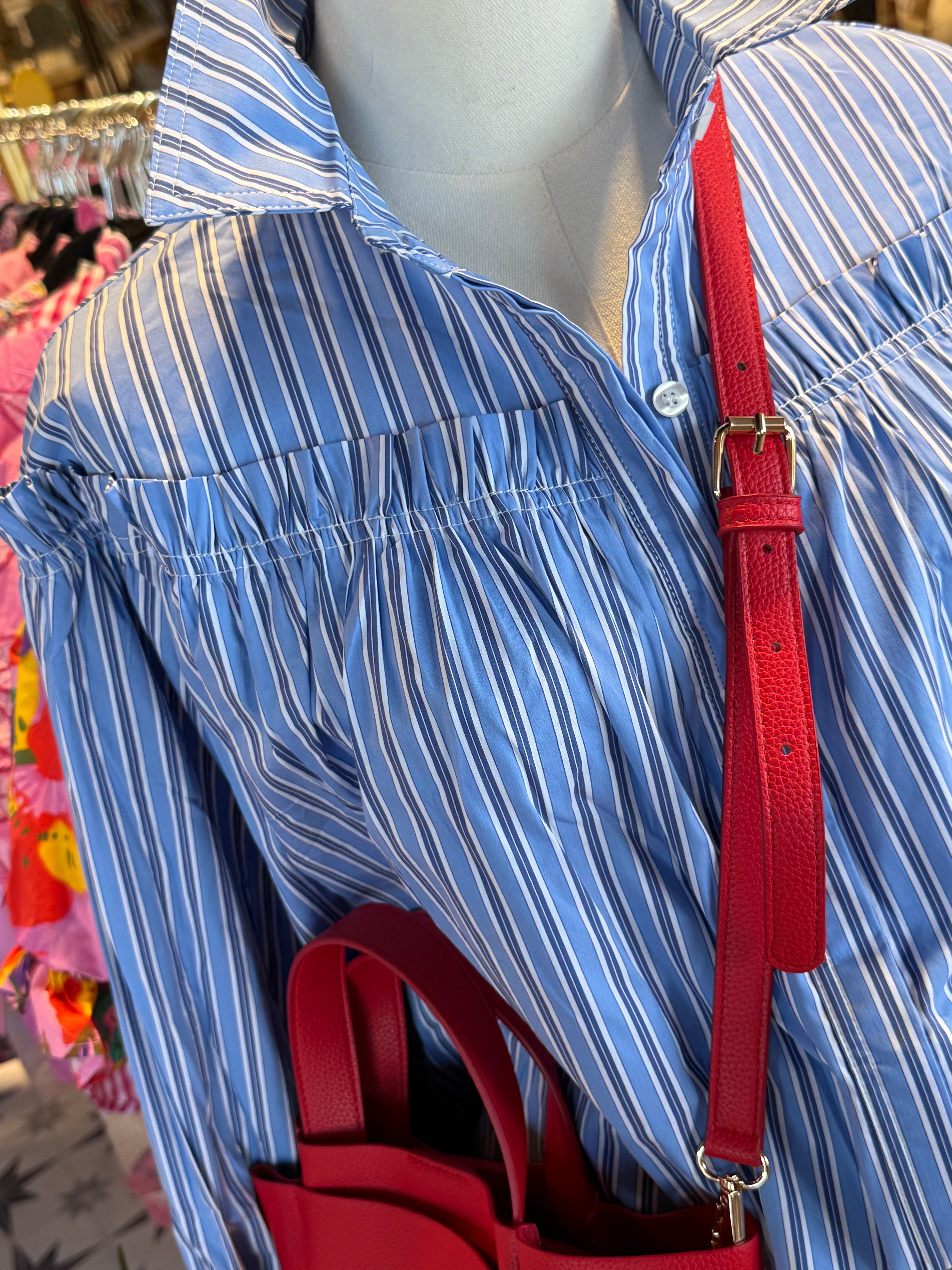 Miriam Top Blue/Navy