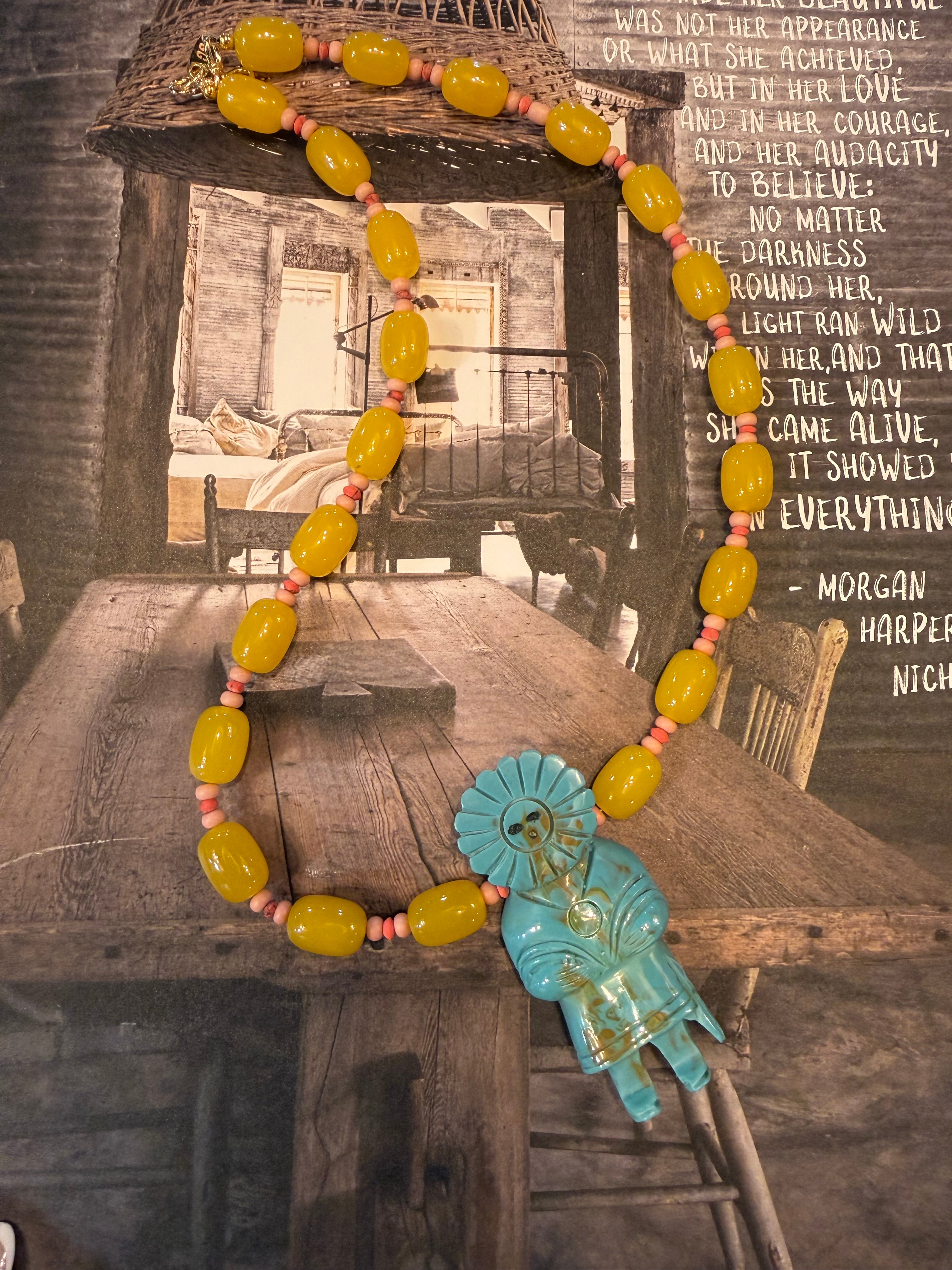 Sun Kachina Necklace