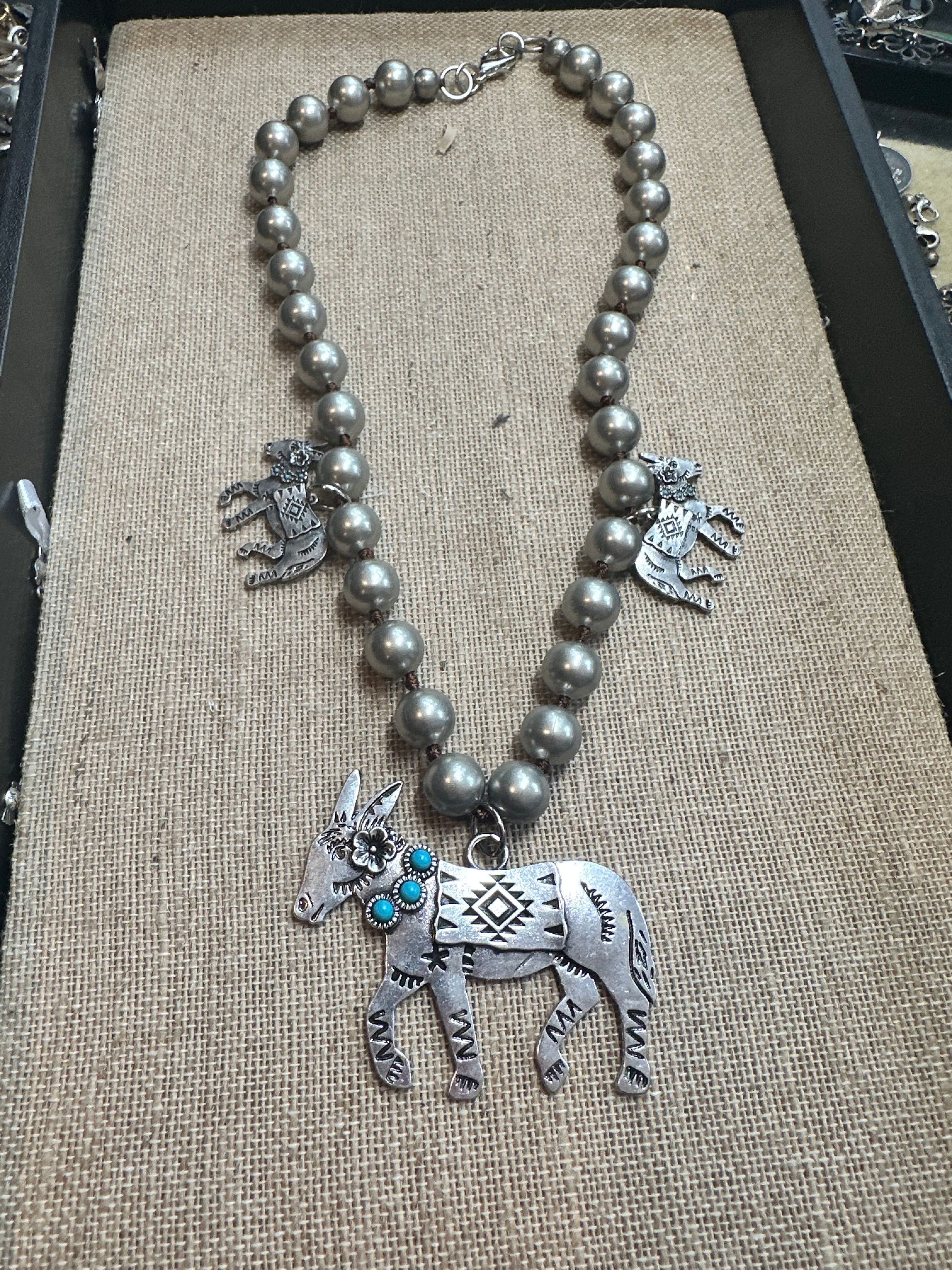 Herd of Donkeys Necklace