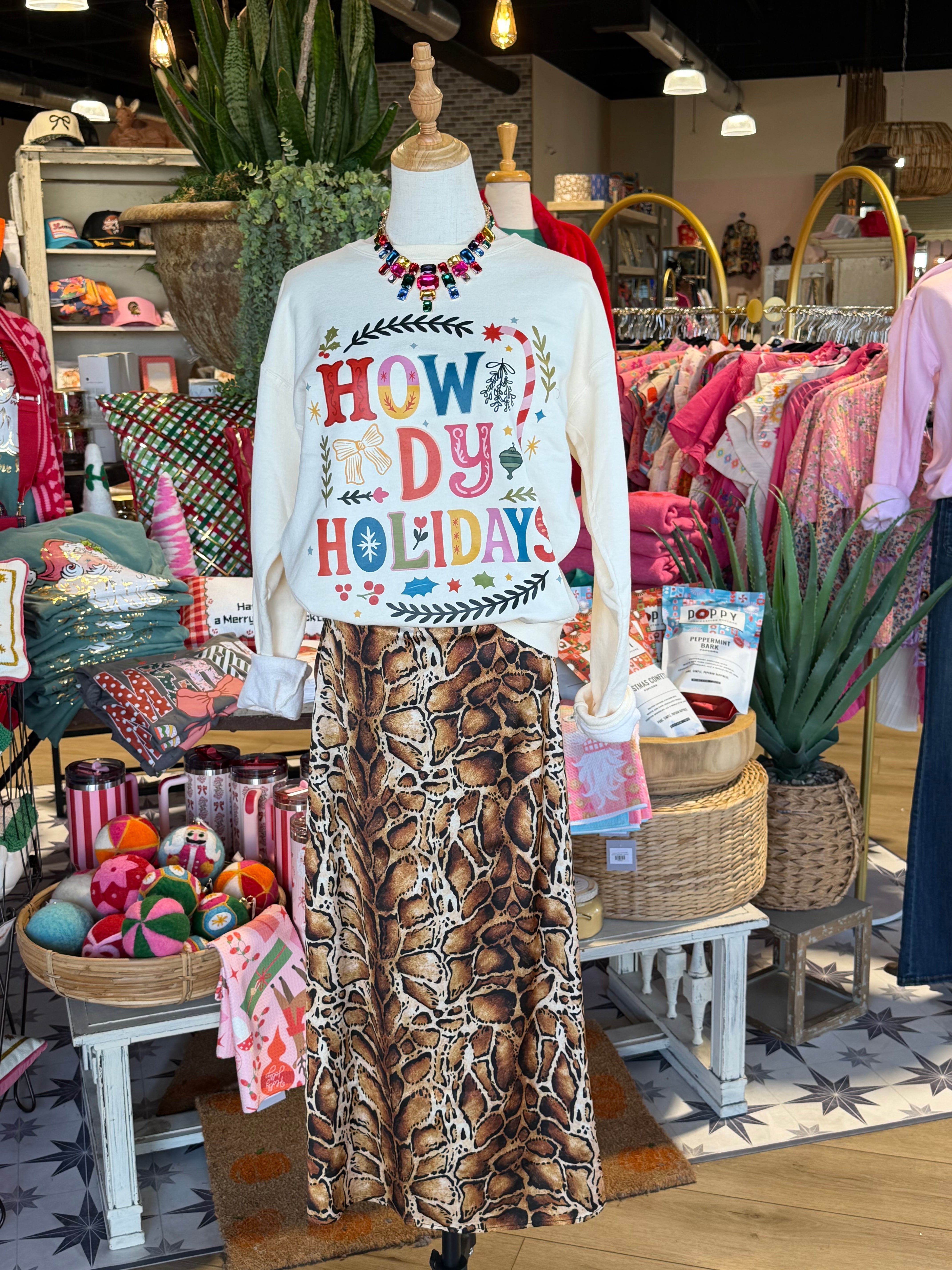 Howdy Holidays Sweatshirt