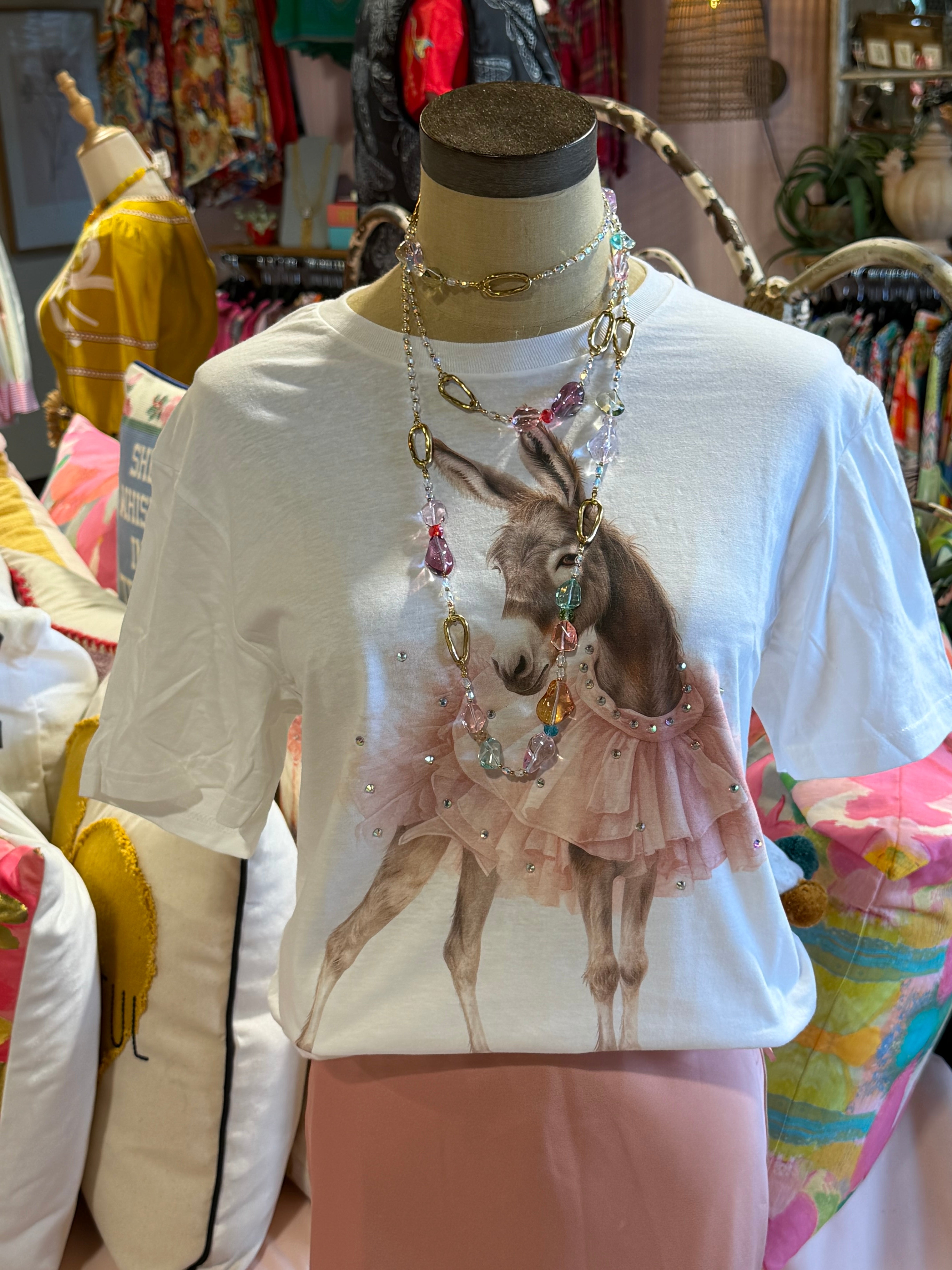 Tutu Lila Donkey Tee***