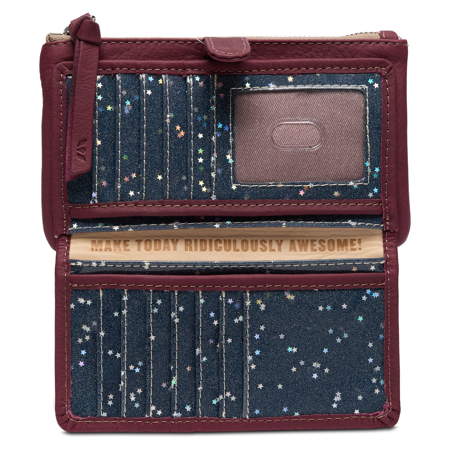 Plum Slim Wallet SALE