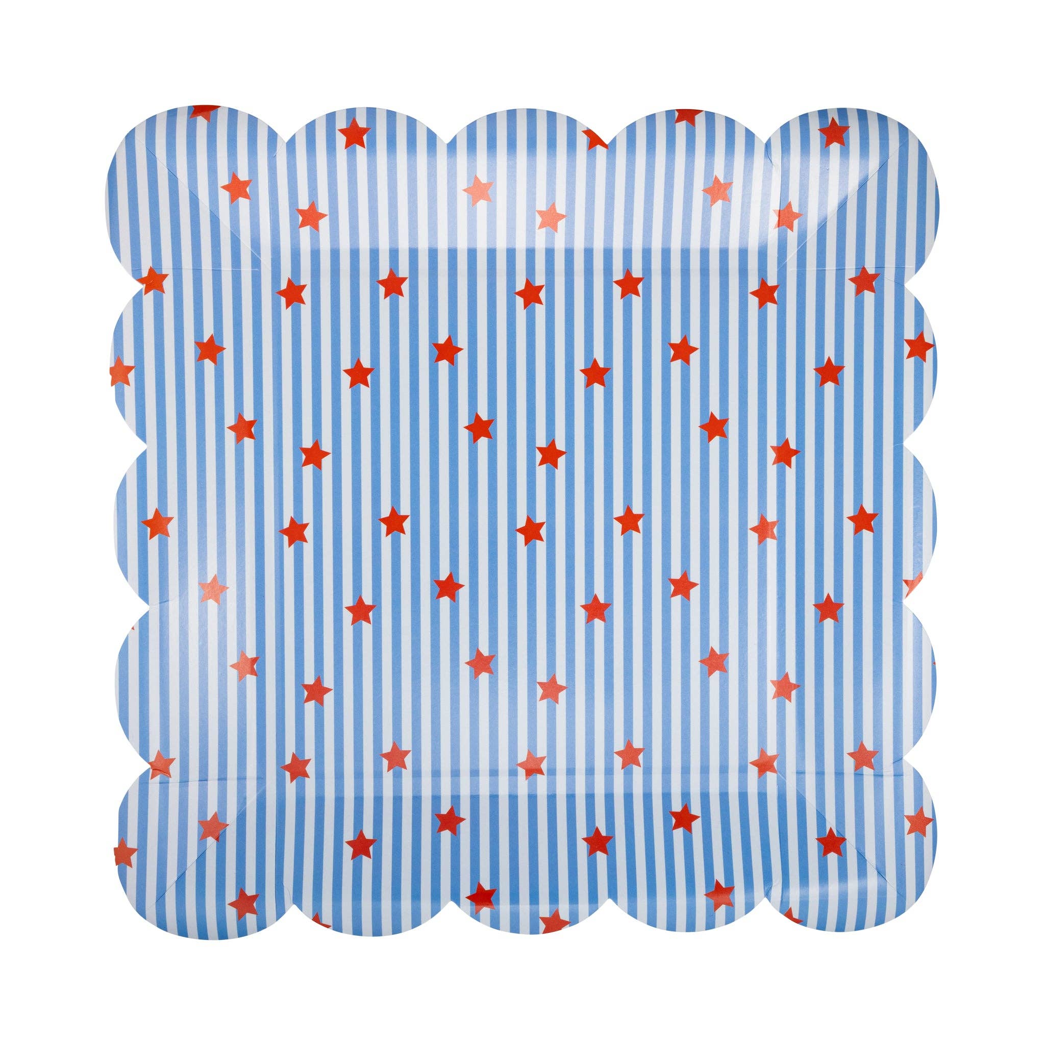 Stripes and Stars Paper Plate & Napkins