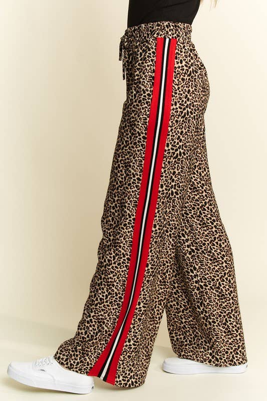LEOPARD Racing Stripes Pant