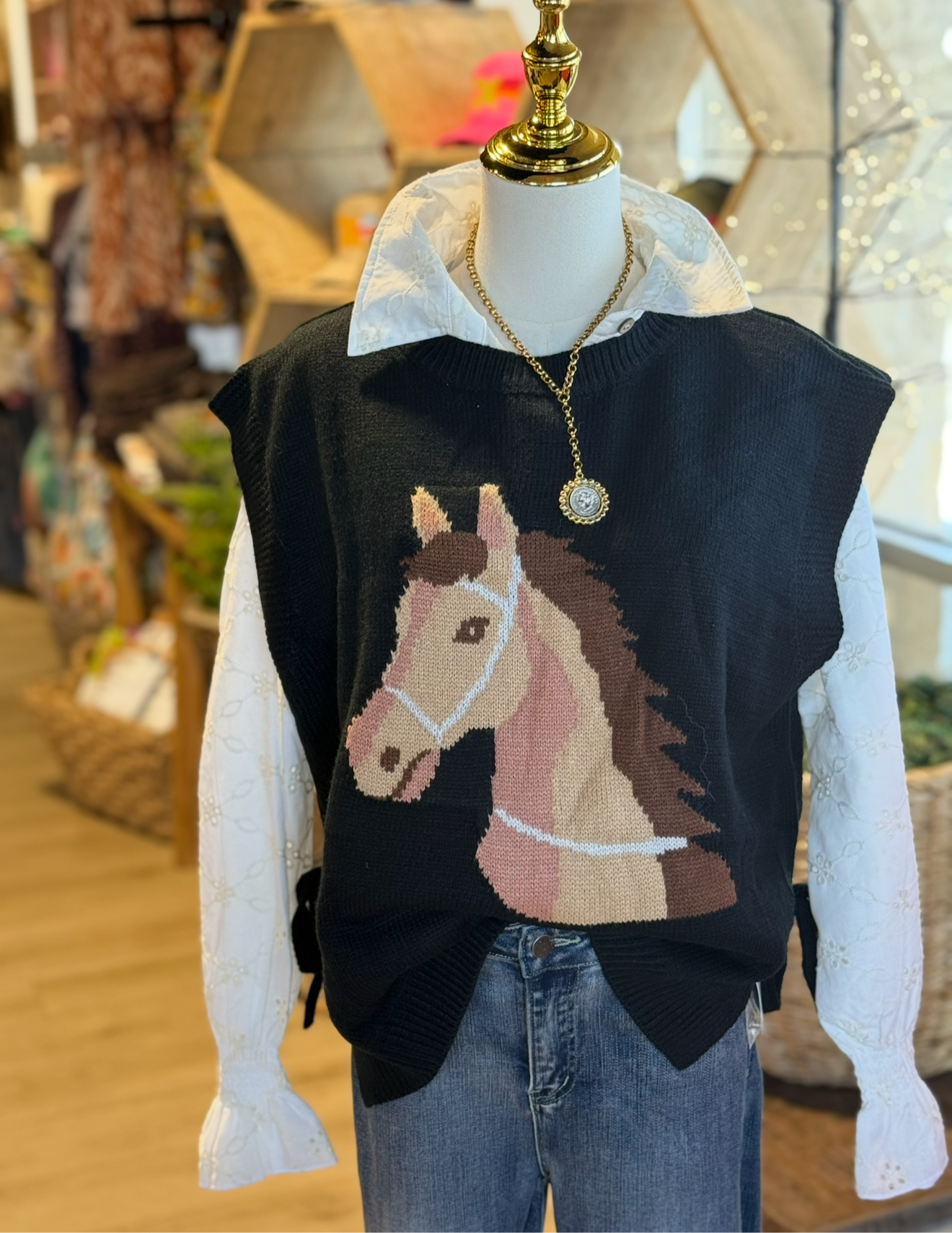 Shawna Horse Sweater