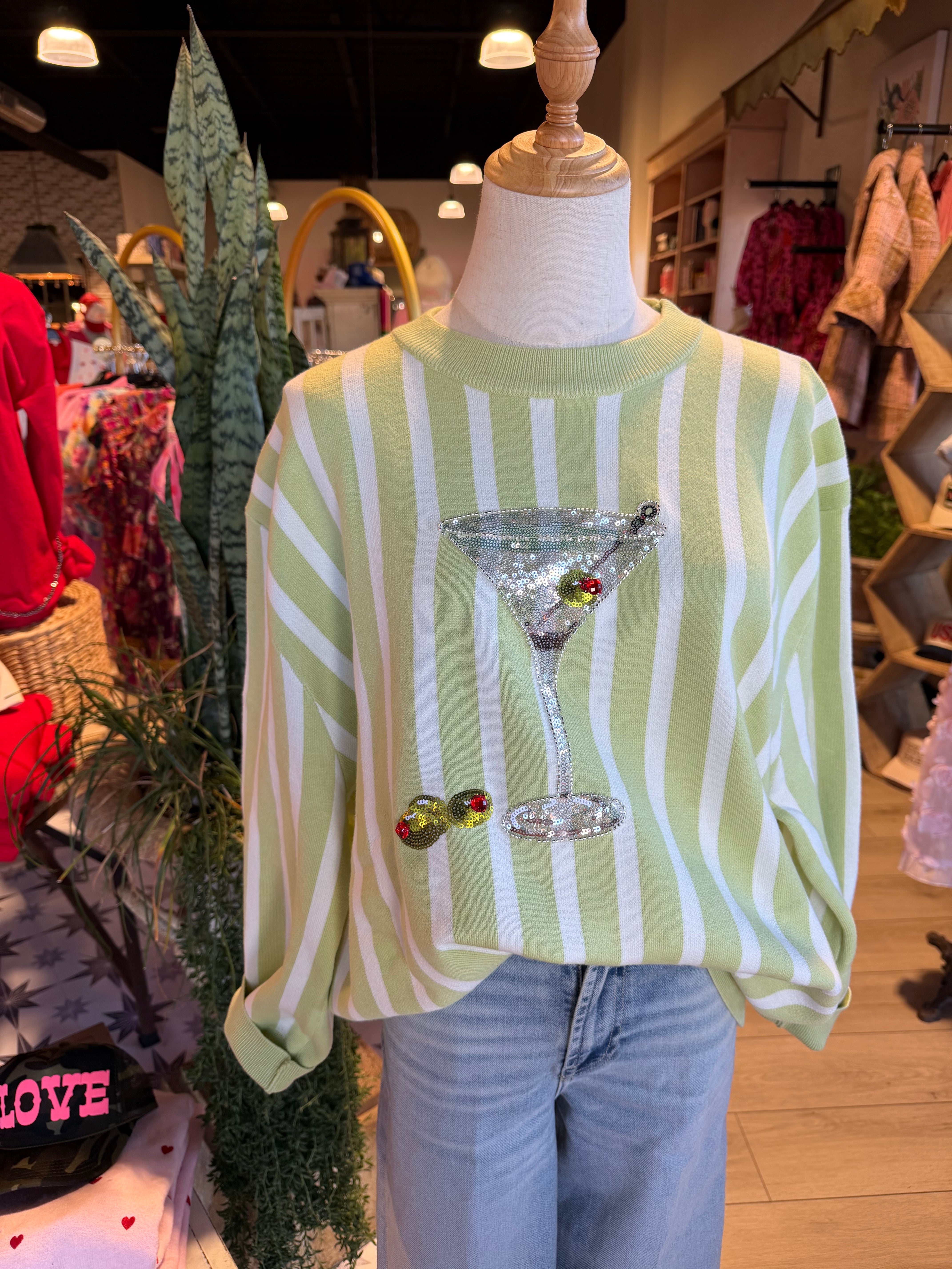Striped Martini Tee