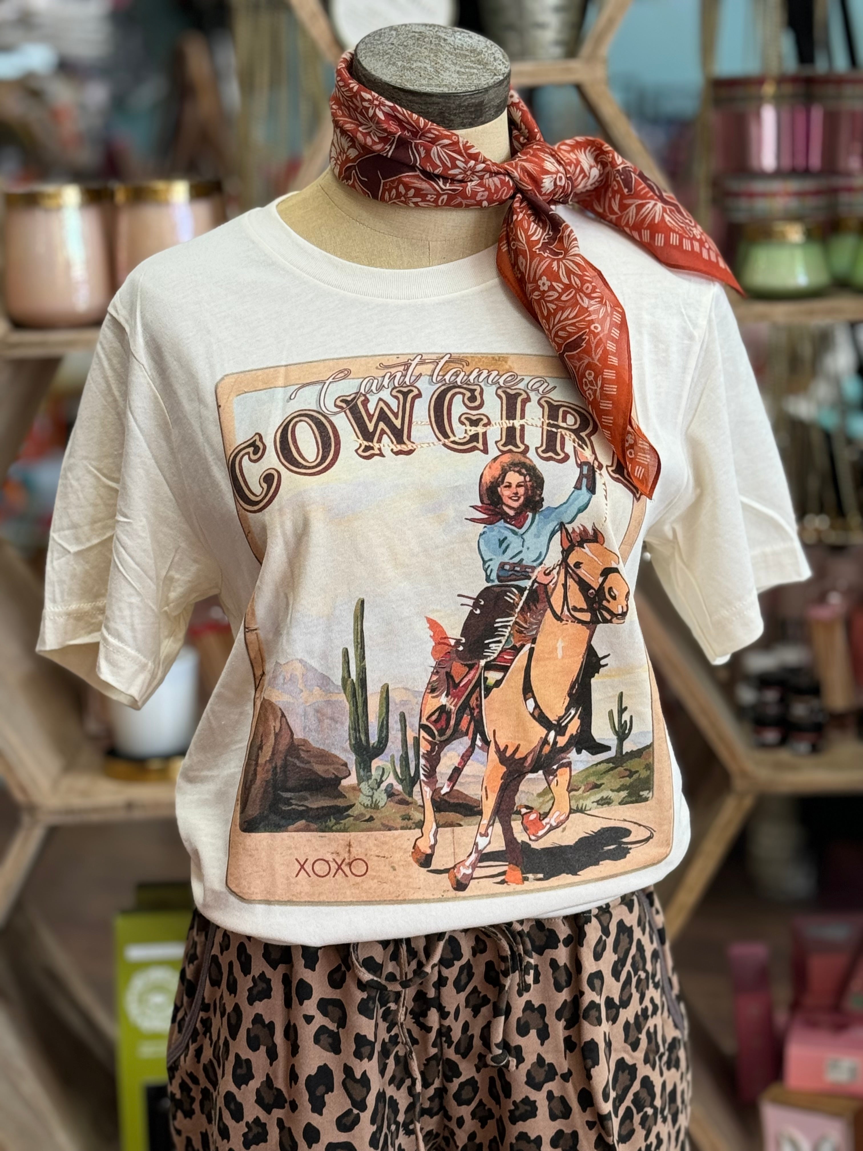 Can’t Tame A Cowgirl Tee