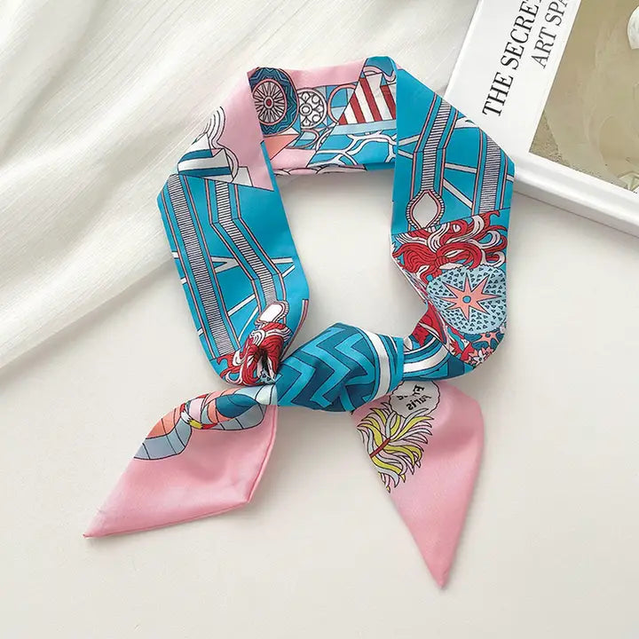 Retro Bag Handle Scarf