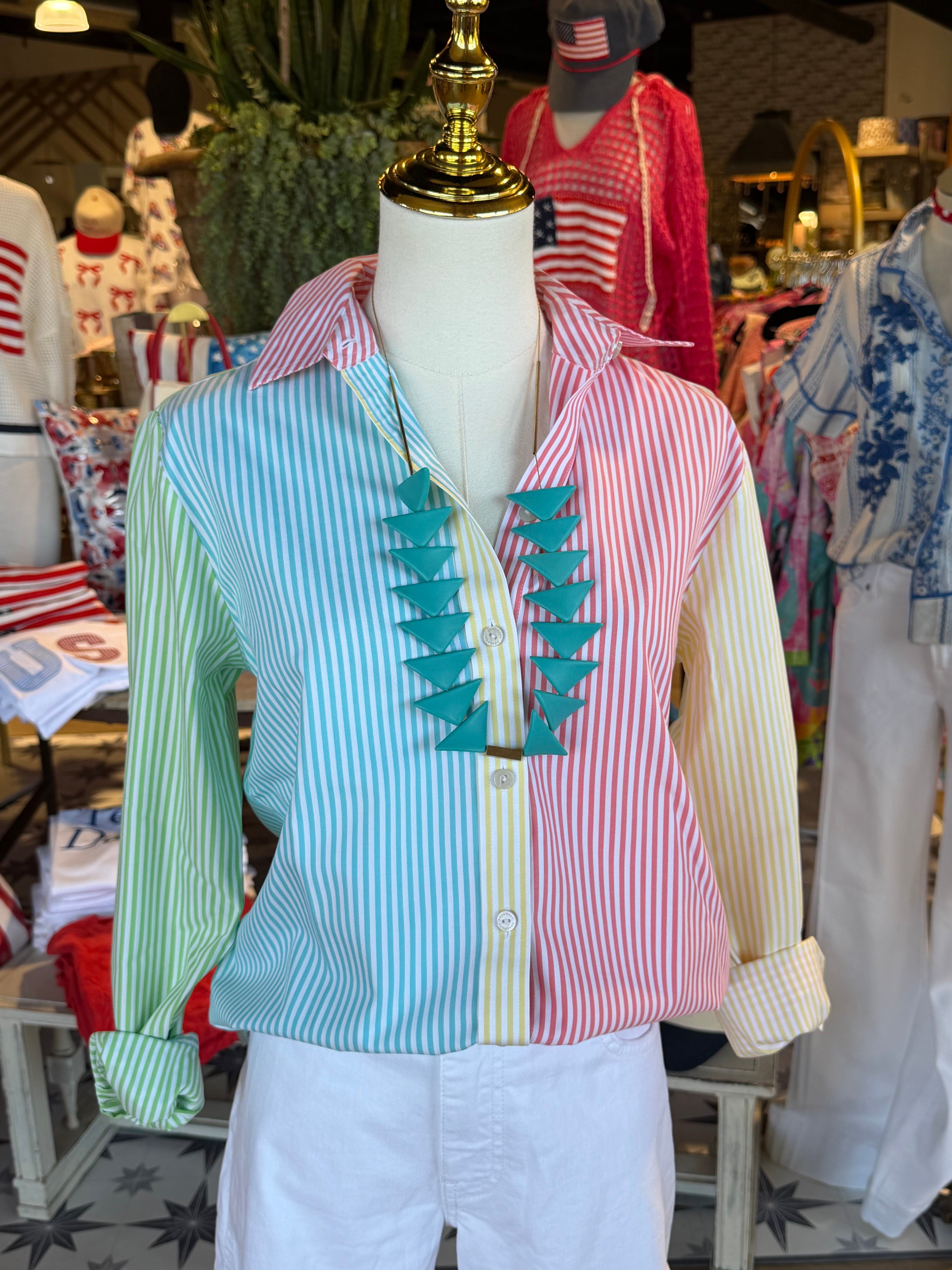 Megan Stripe Top