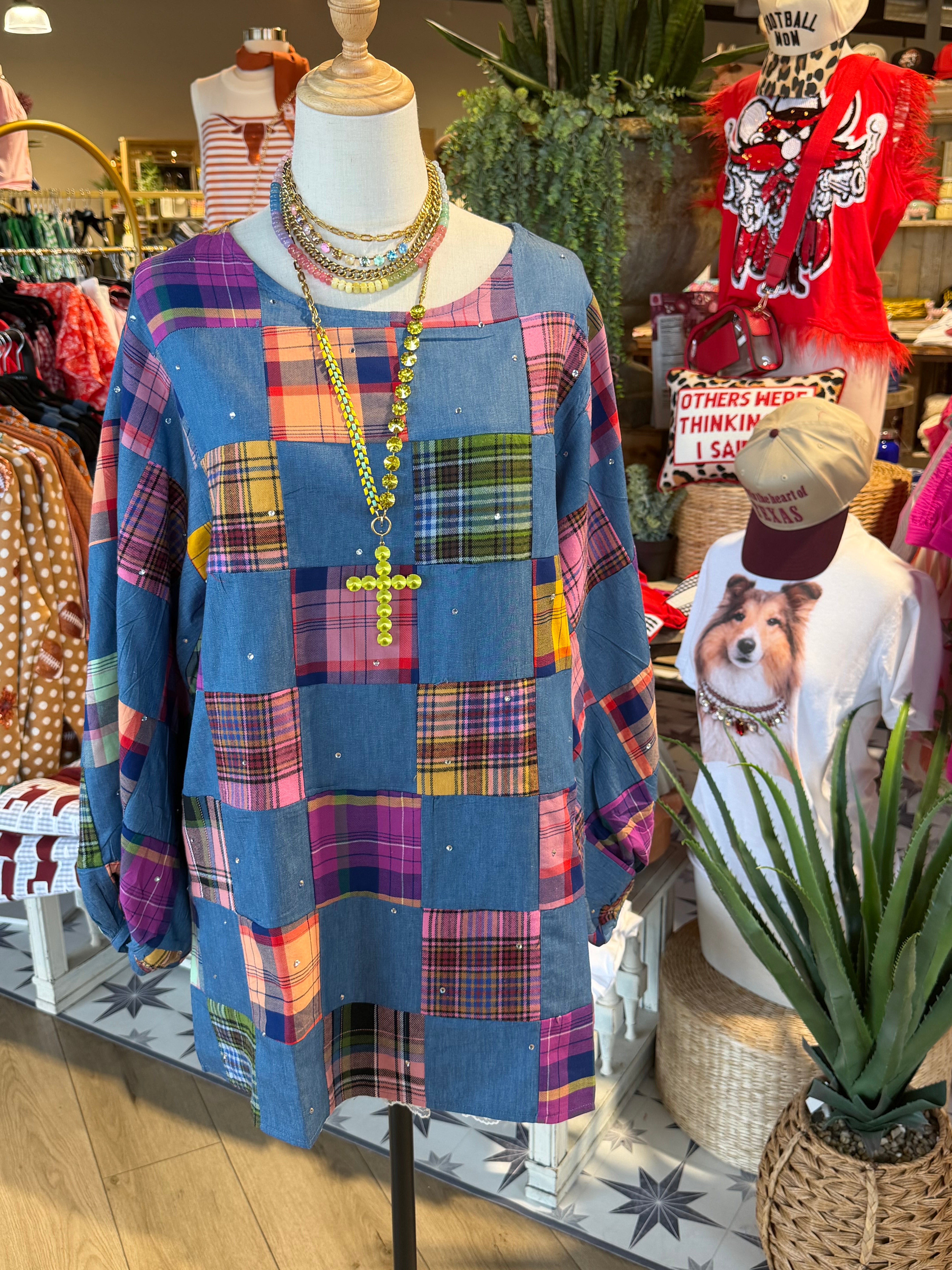 Plaid Checkered Dress