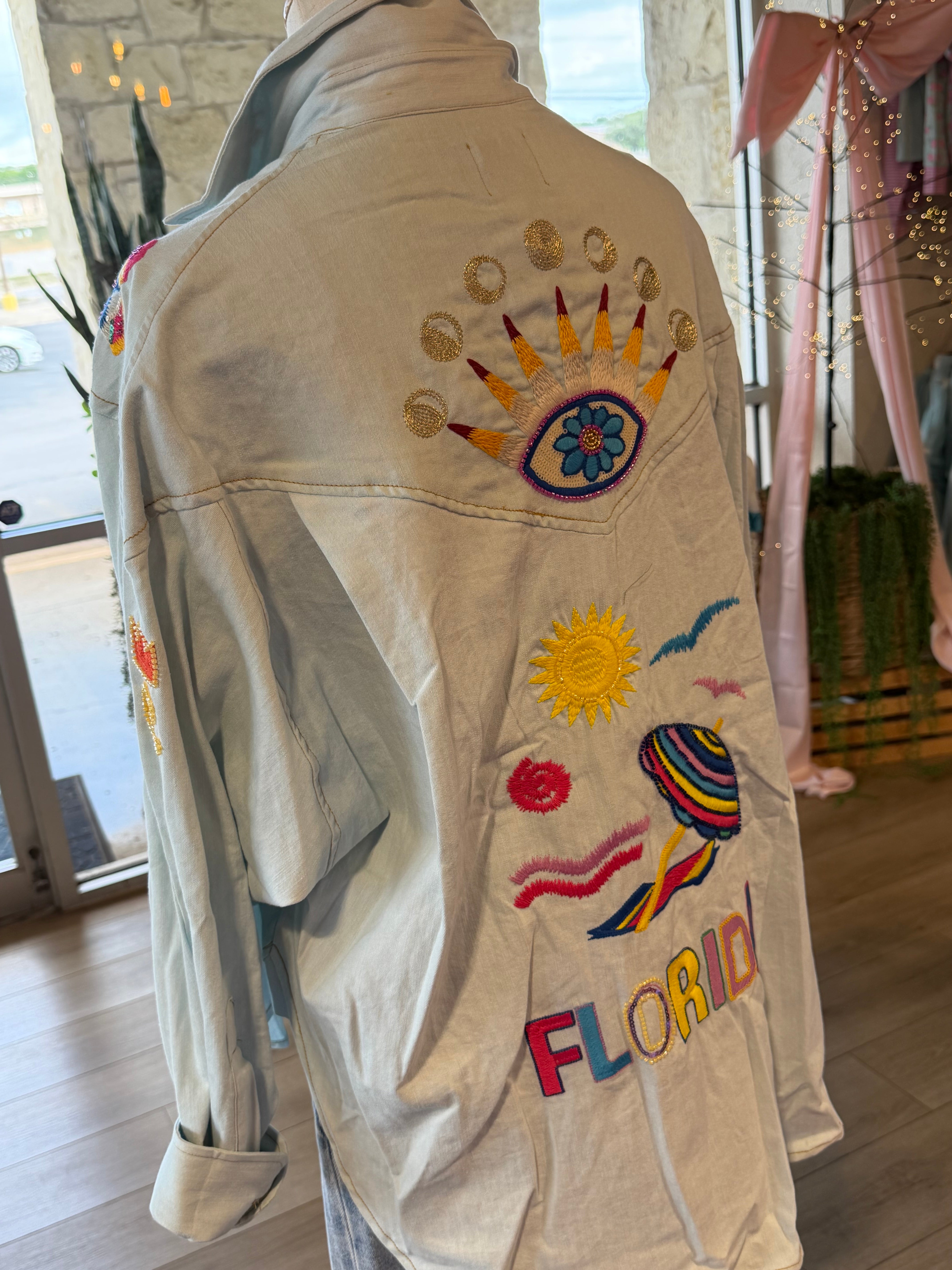Adelyn Embroidered Shirt