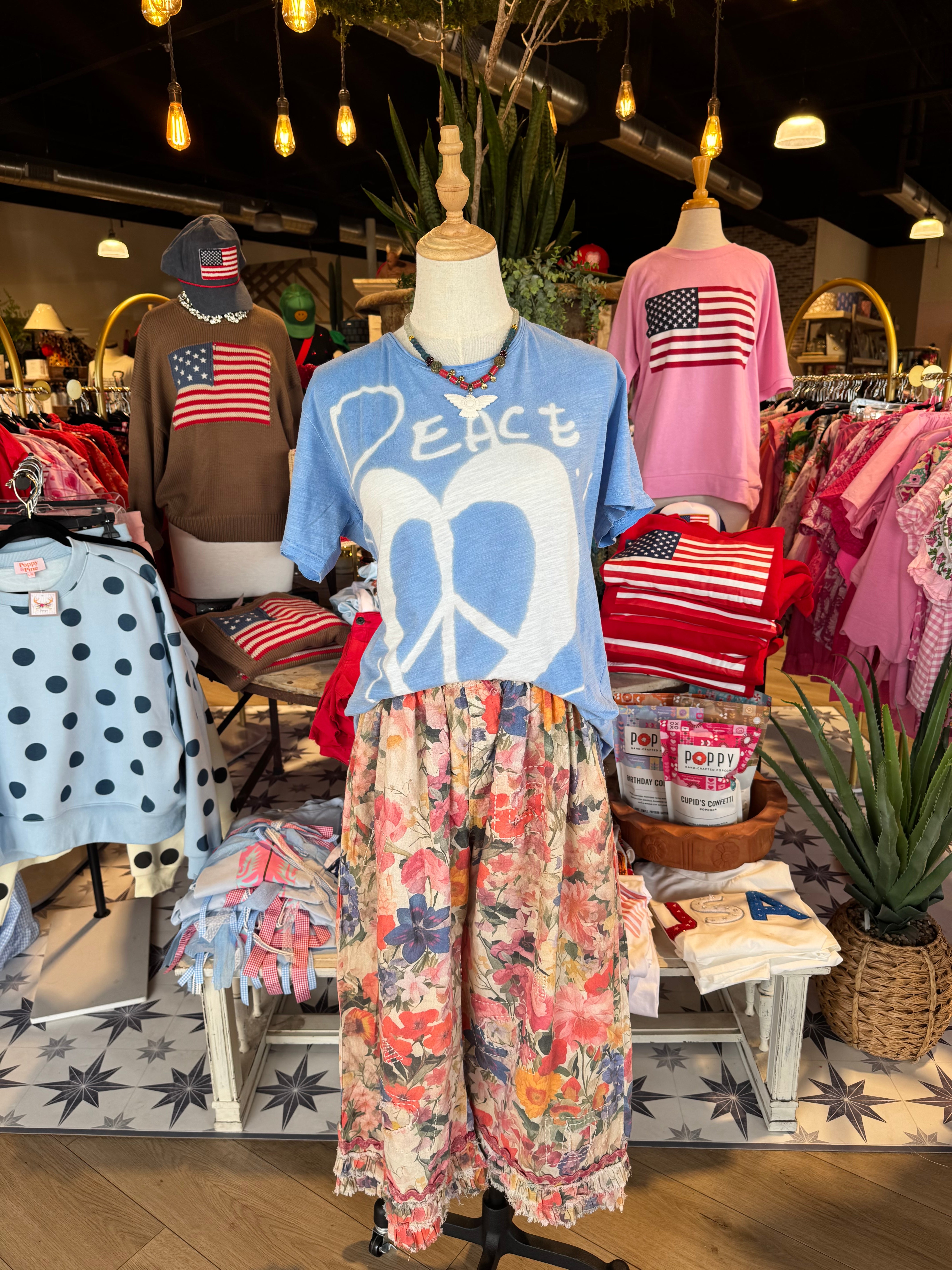 Moon Dance Tee - Peace and Love Sky