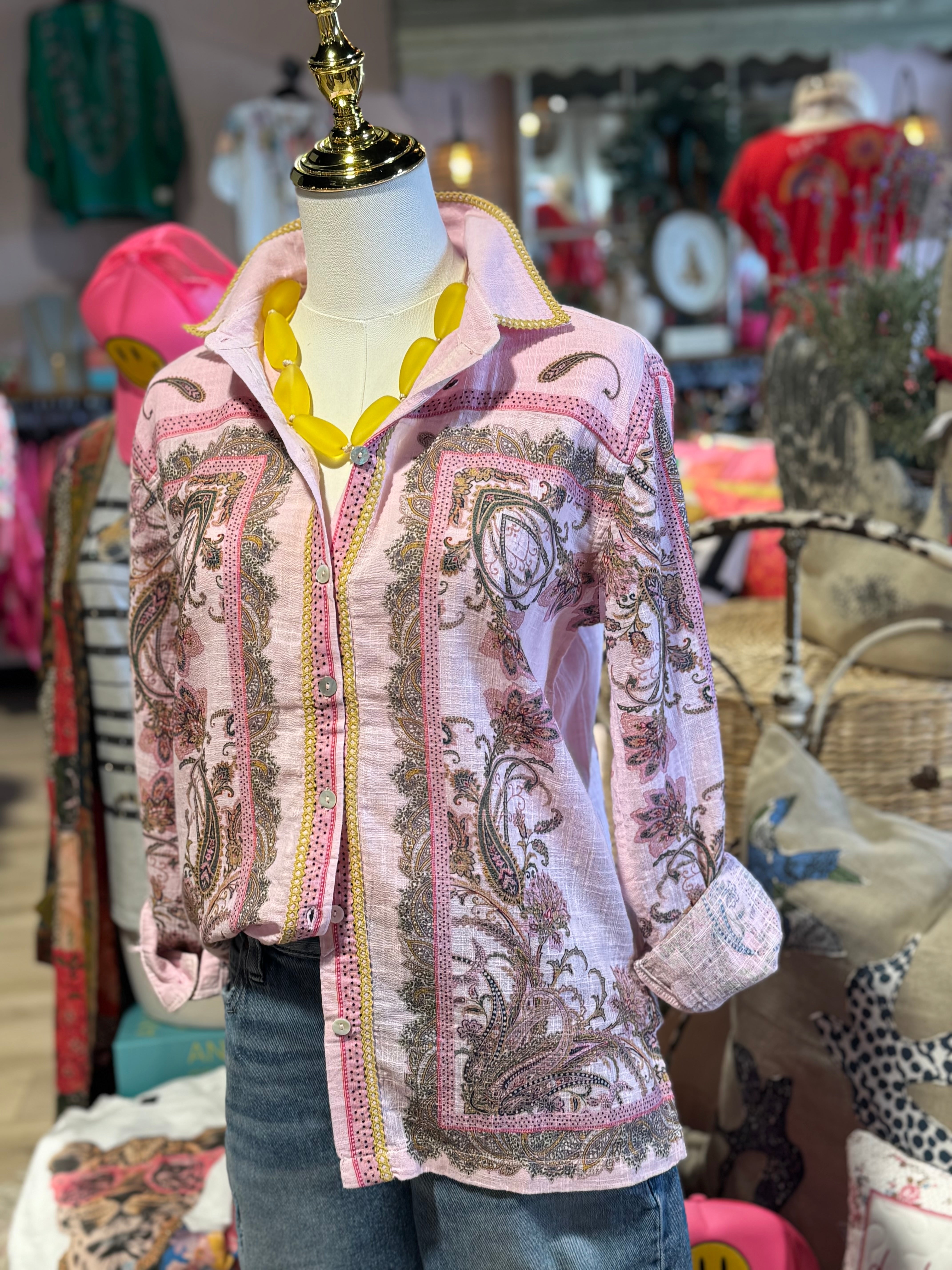 Brandy Paisley Top