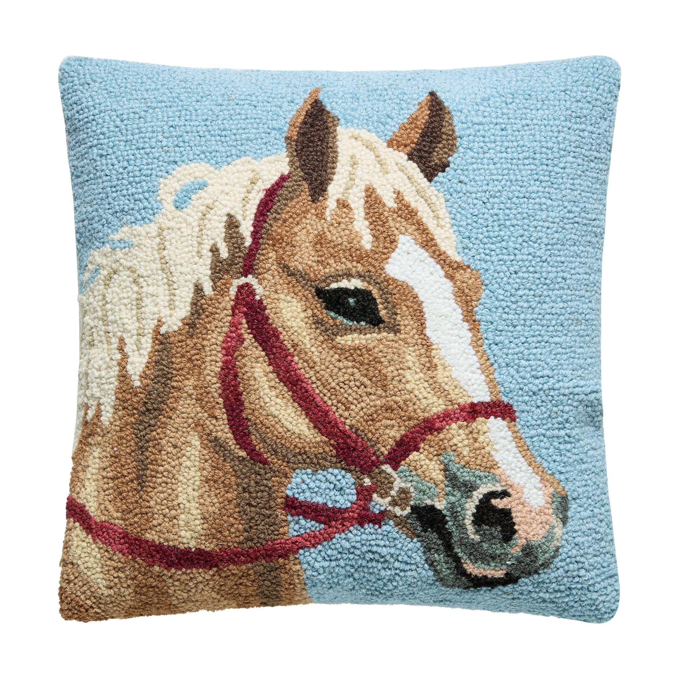 Palomino Horse Hook Pillow