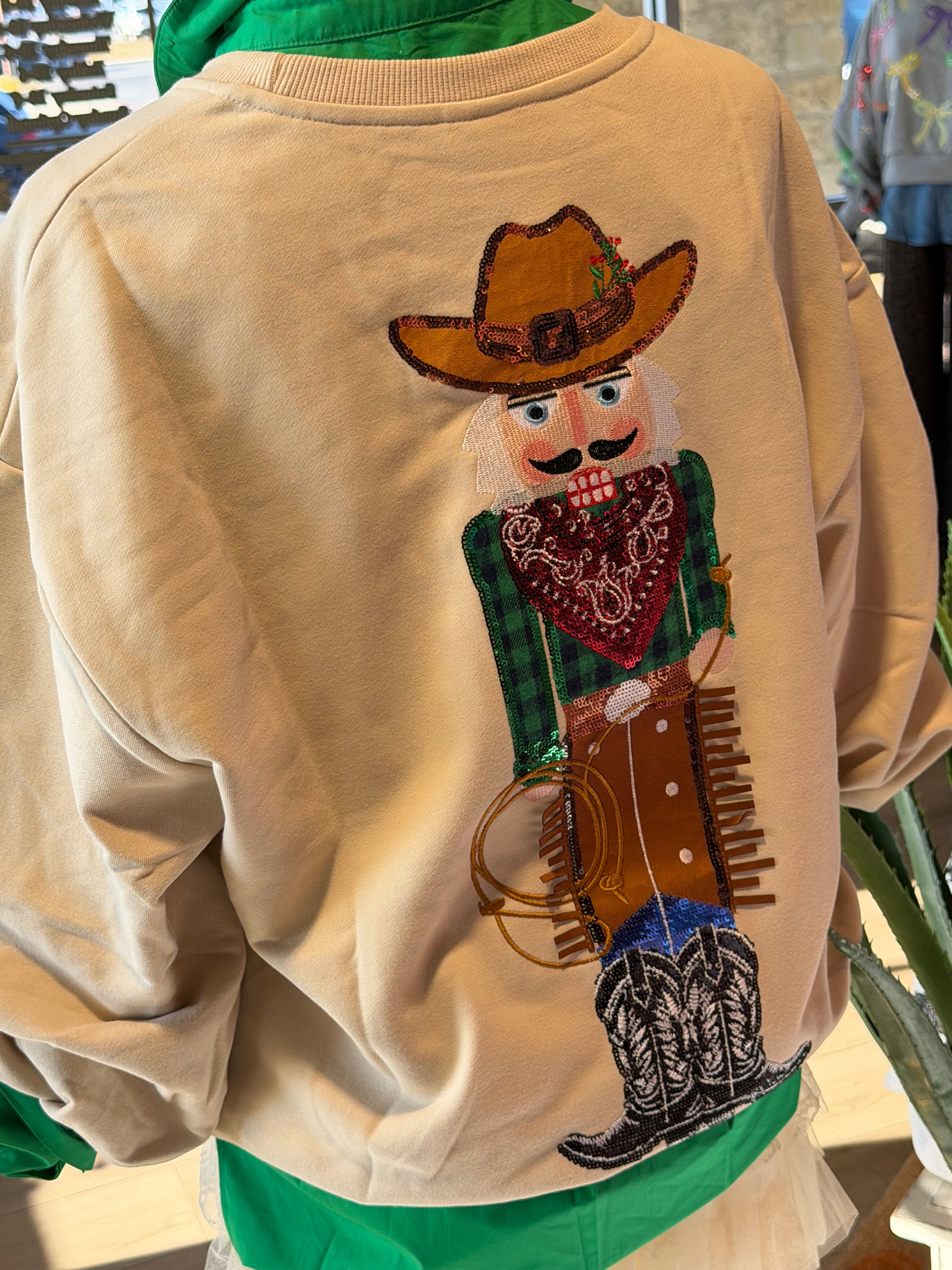 Cowboy Nutcracker sweatshirt