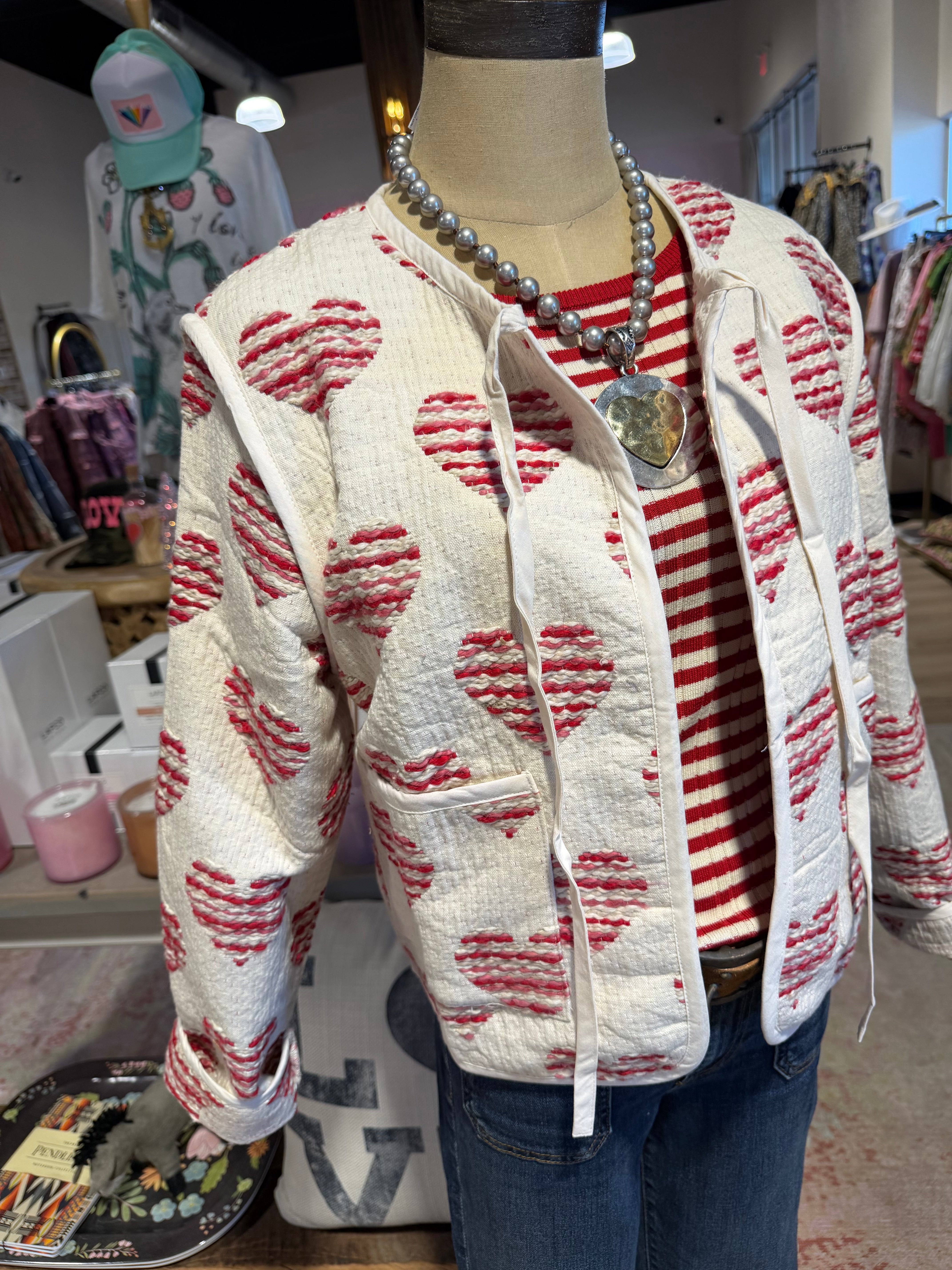 Quilted Heart Jacket