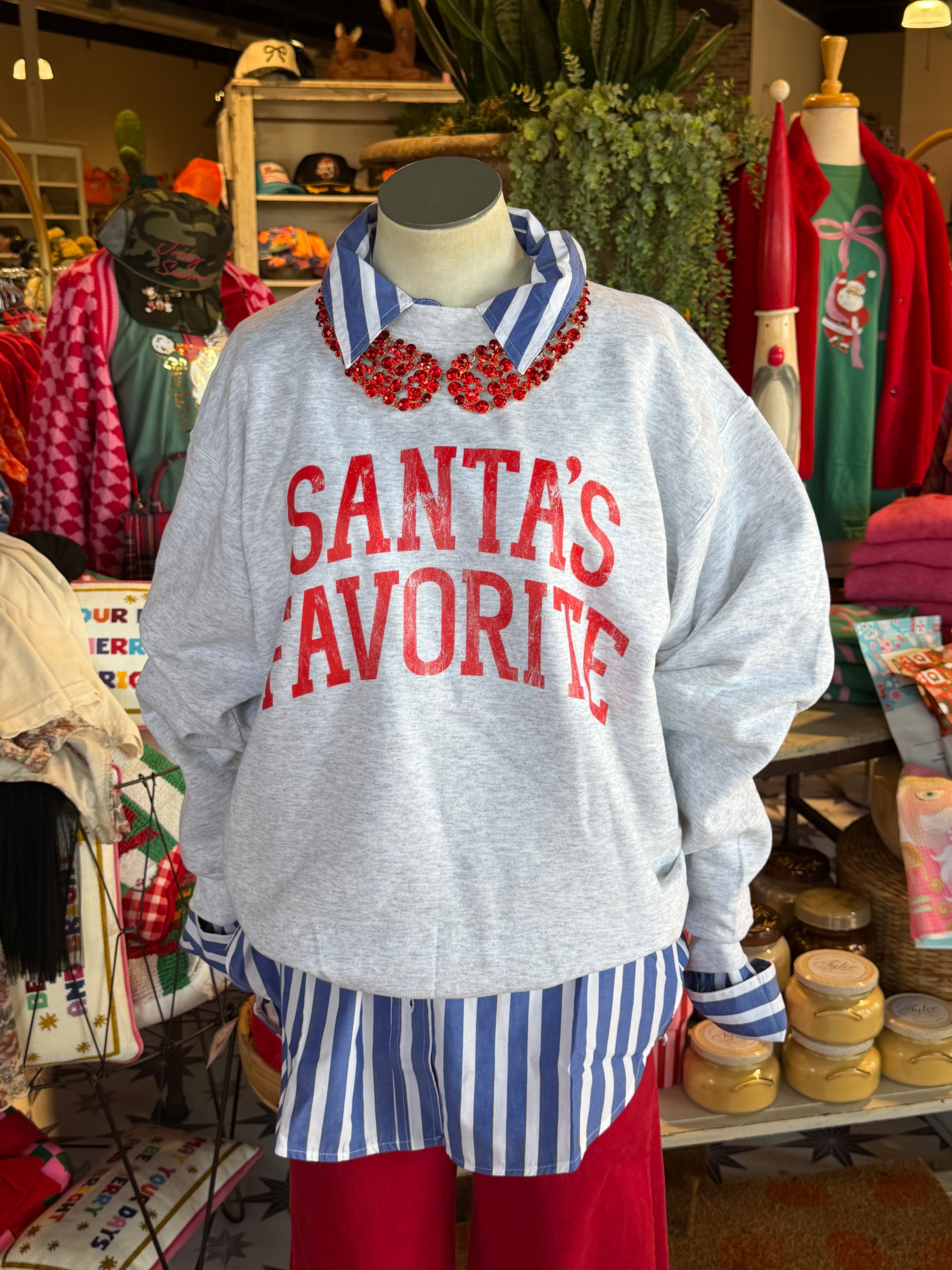 Santa’s Favorite Tee/Sweatshirt