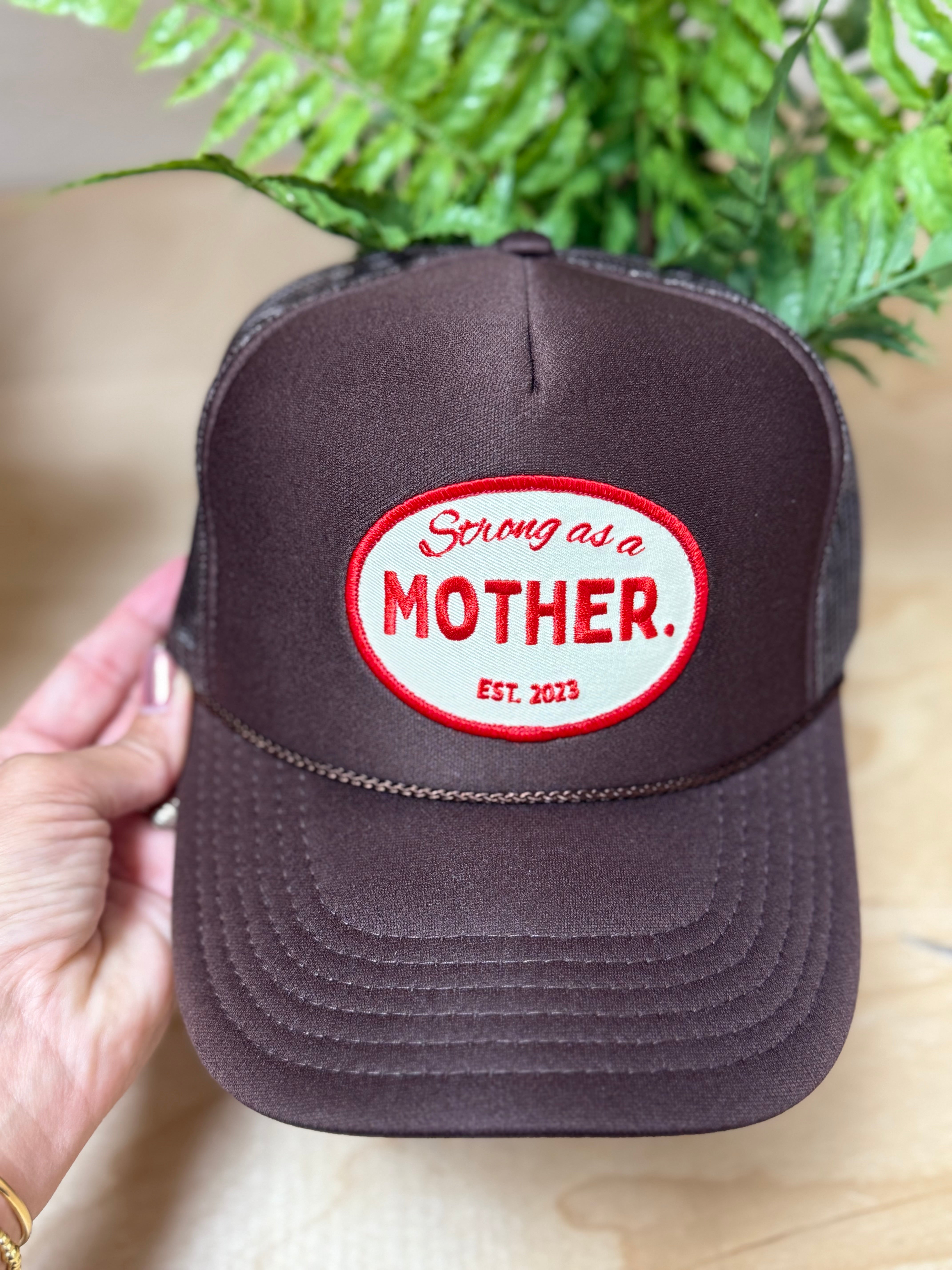 Vintage Mother Trucker- Brown