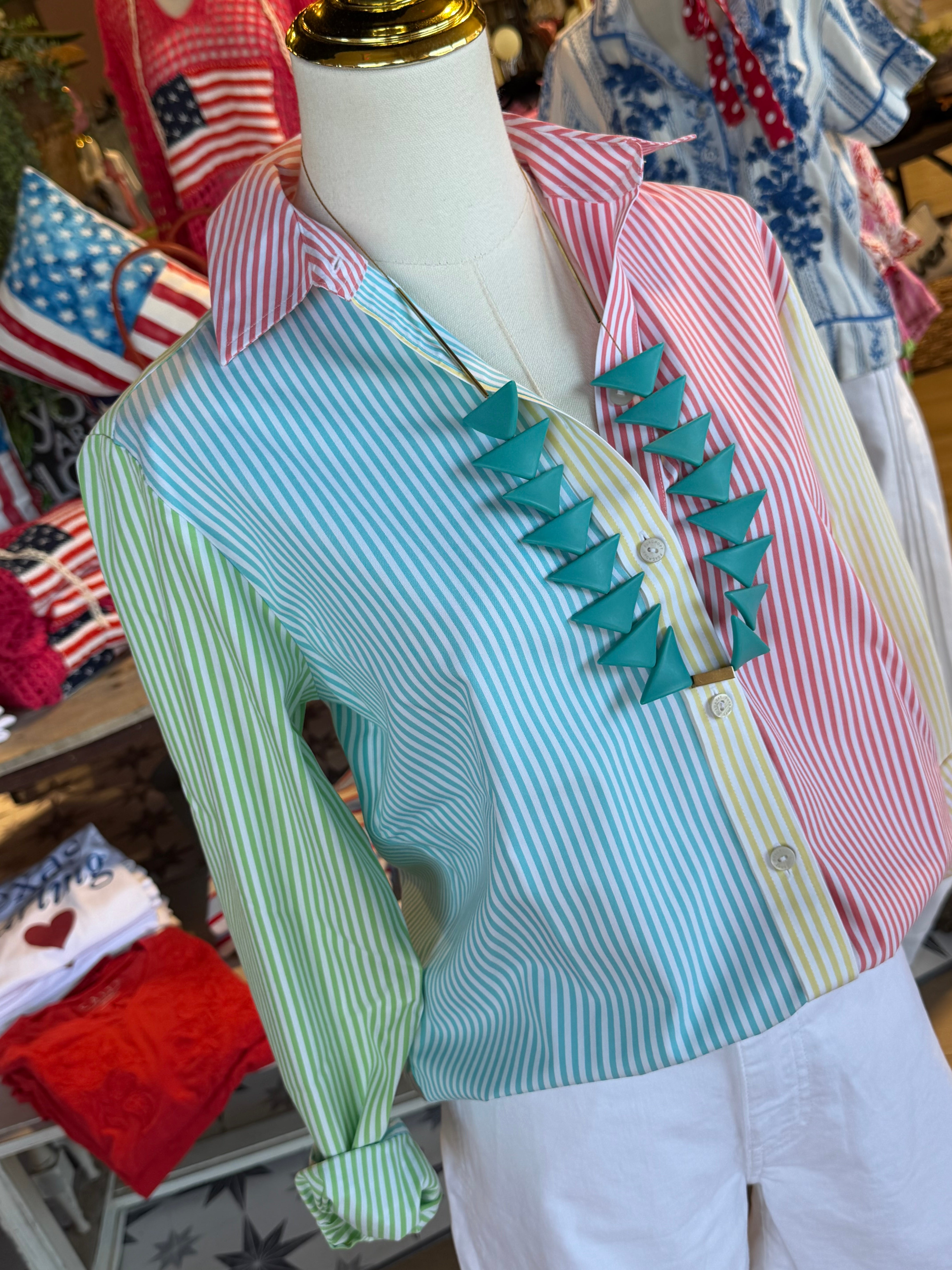 Megan Stripe Top
