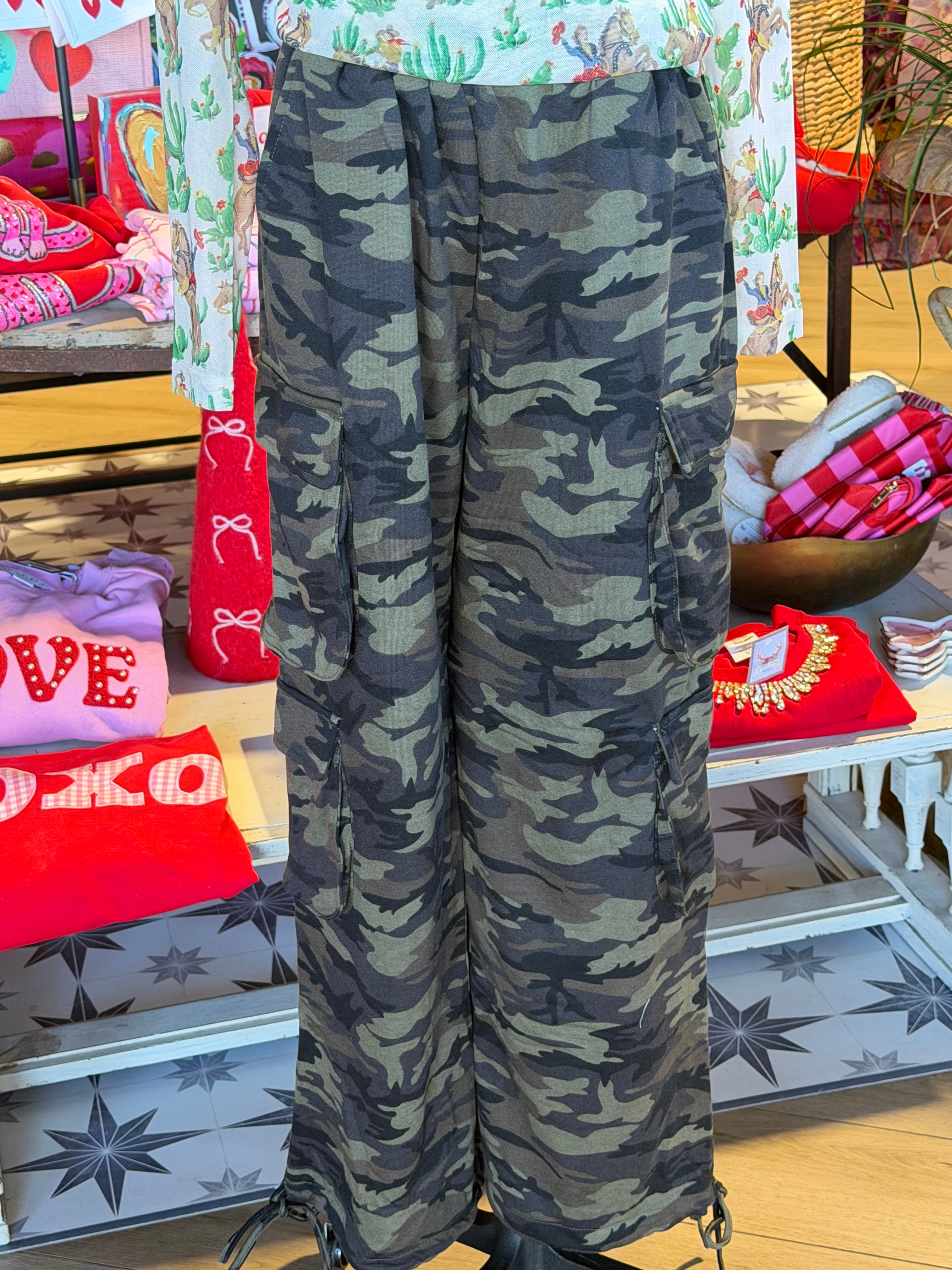 Pamela Camo Pants