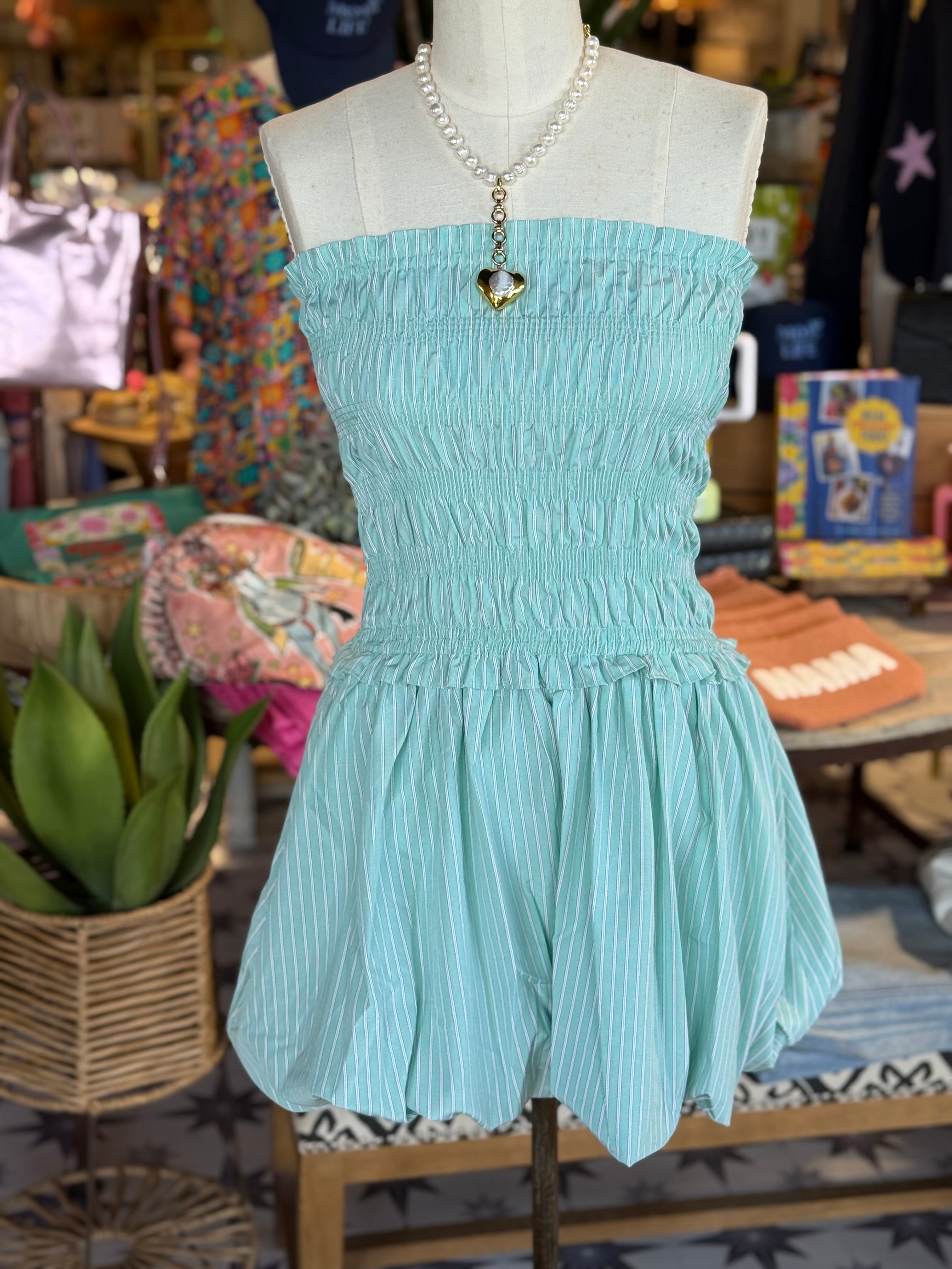 Monique Strapless Dress