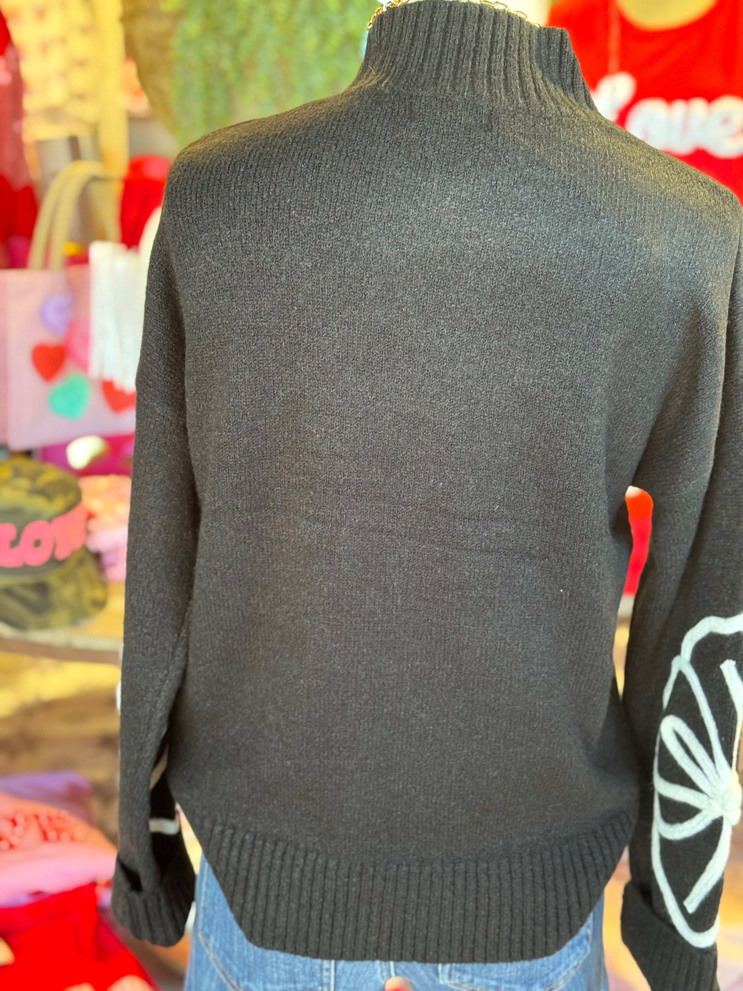 Poppy Embroidered Sweater