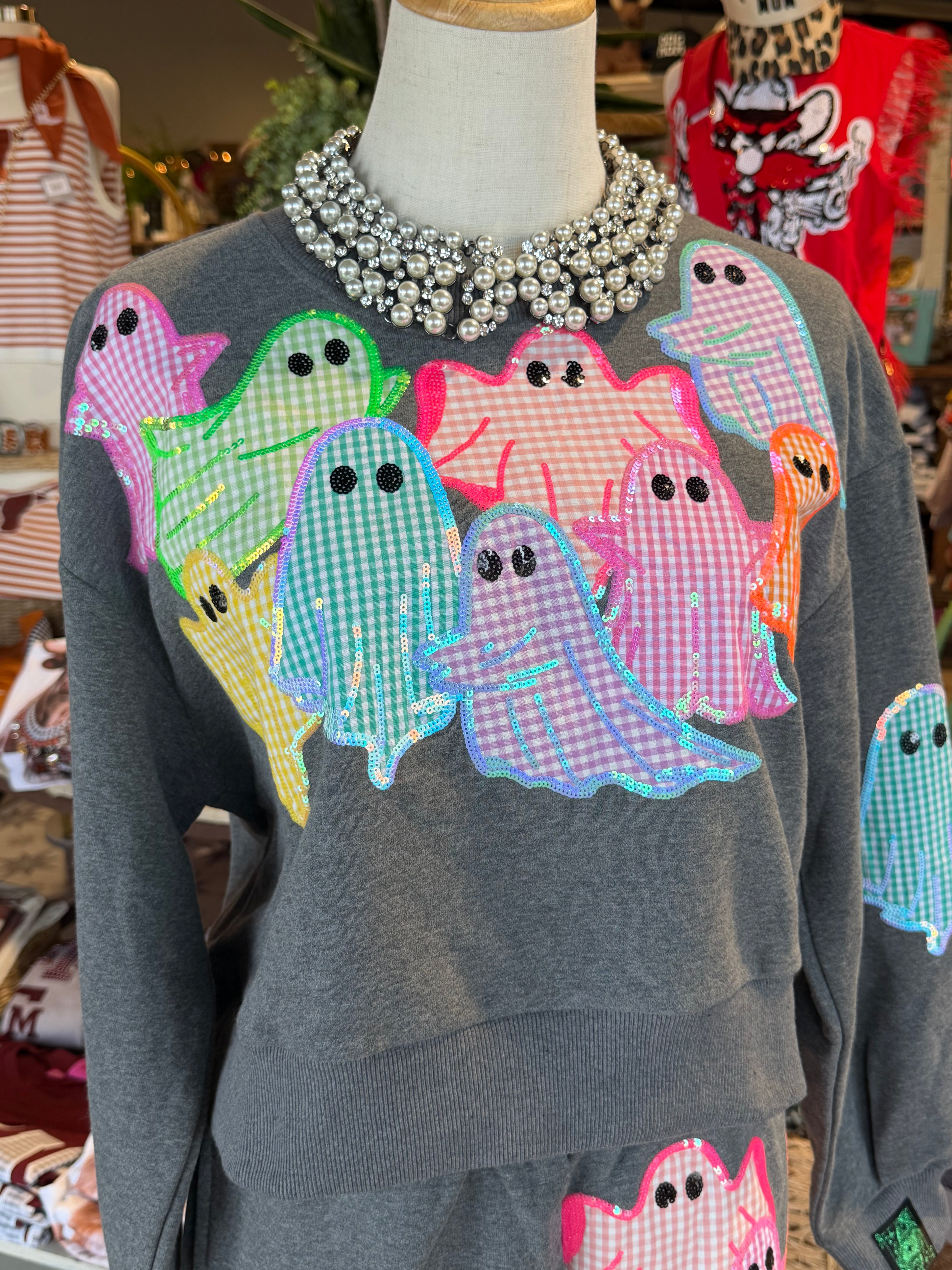 Gingham Ghost Patch Set (Sold Separately)