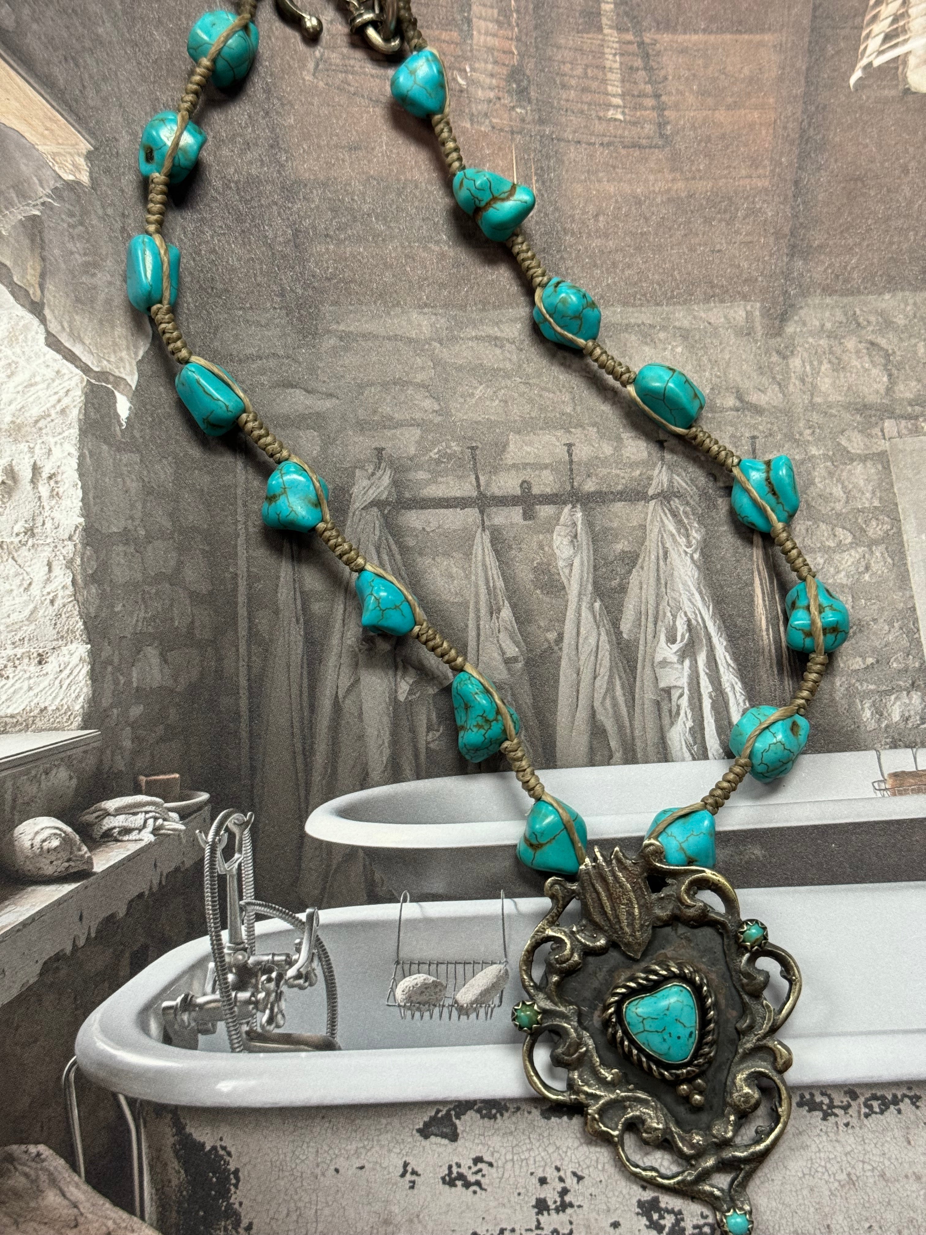 Corazon Turquoise Necklace