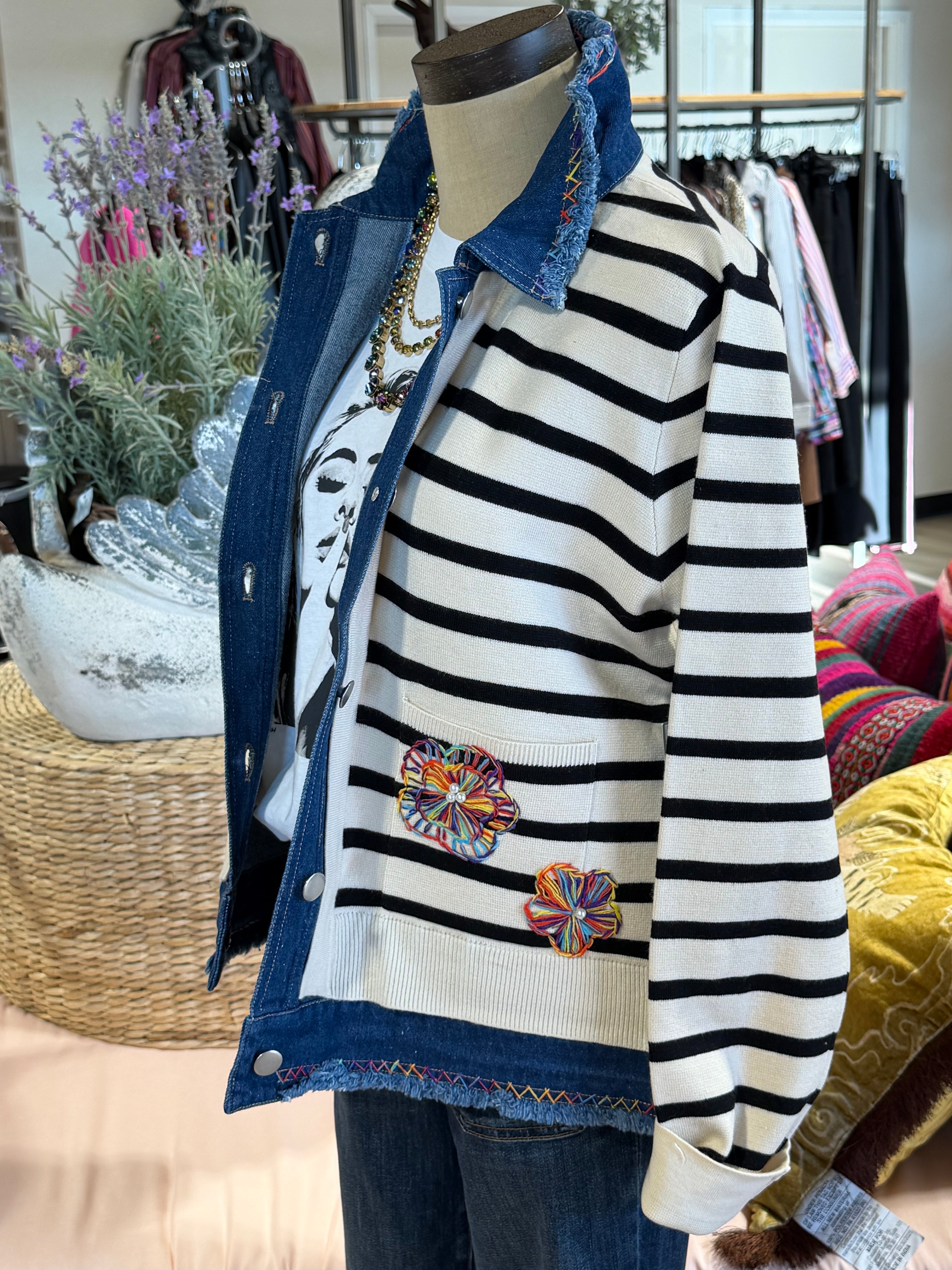 Milley Floral Cardigan Top