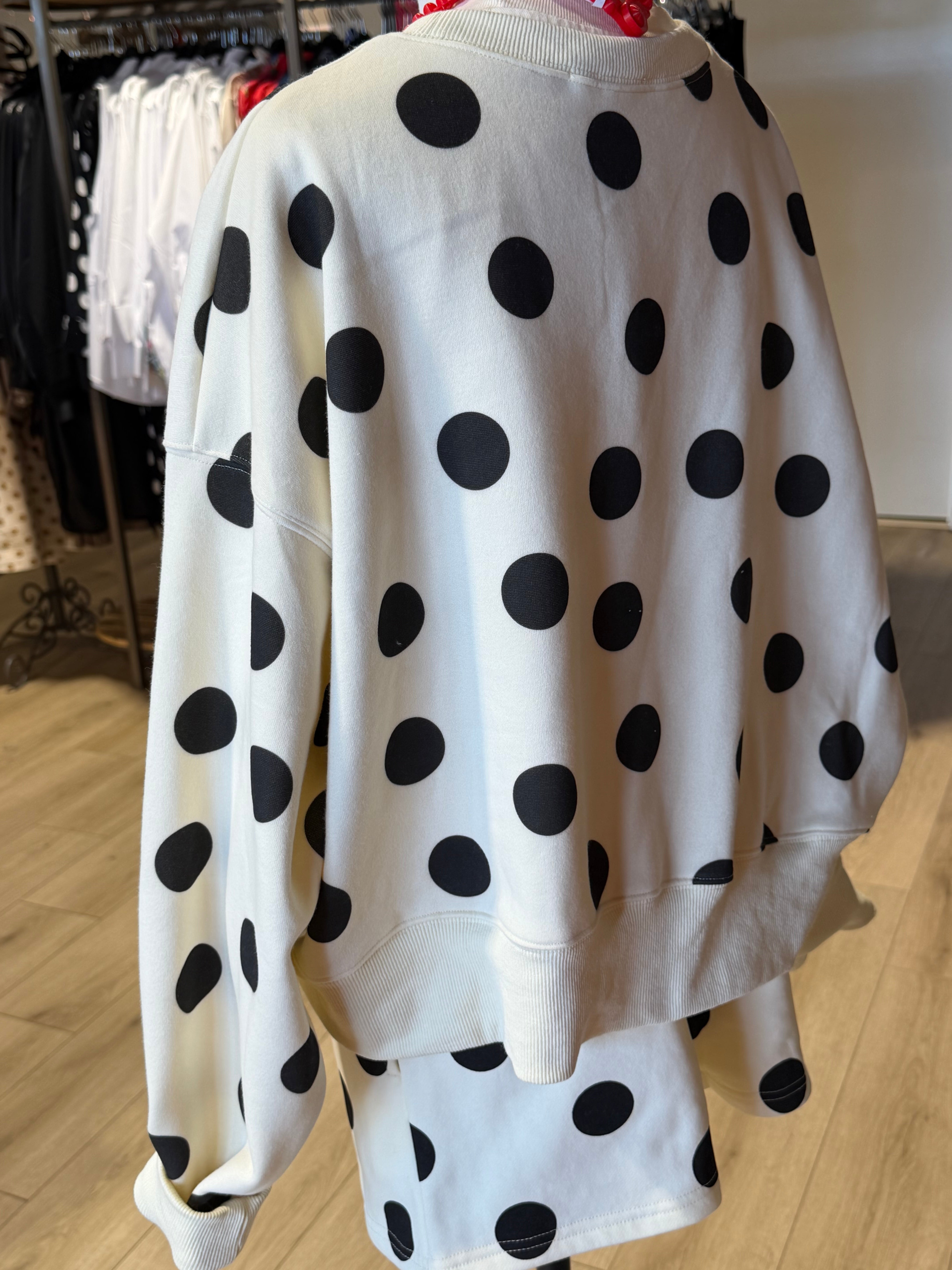 Polka Dot Cropped Top