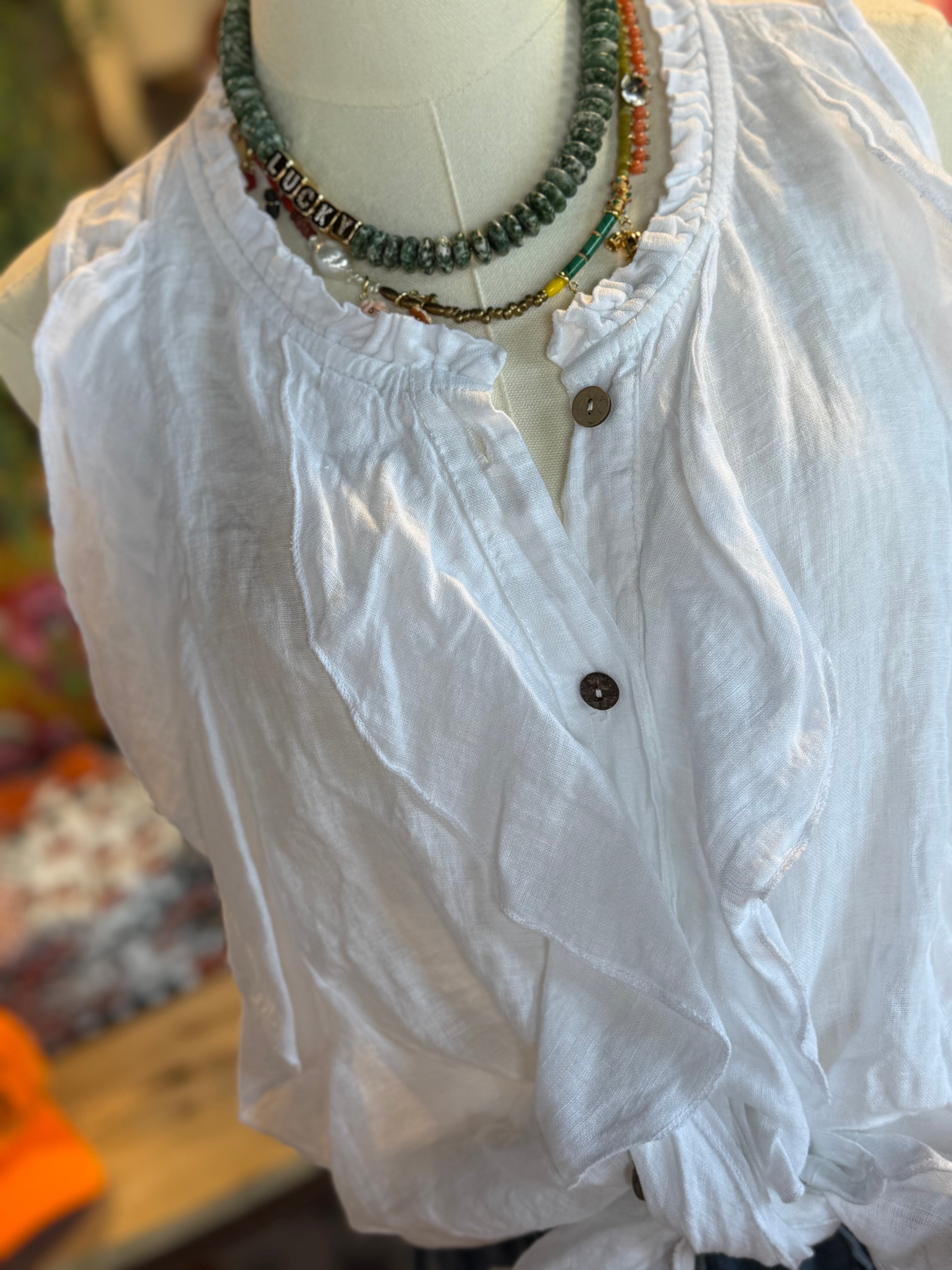 Kimberly Ruffle Tank