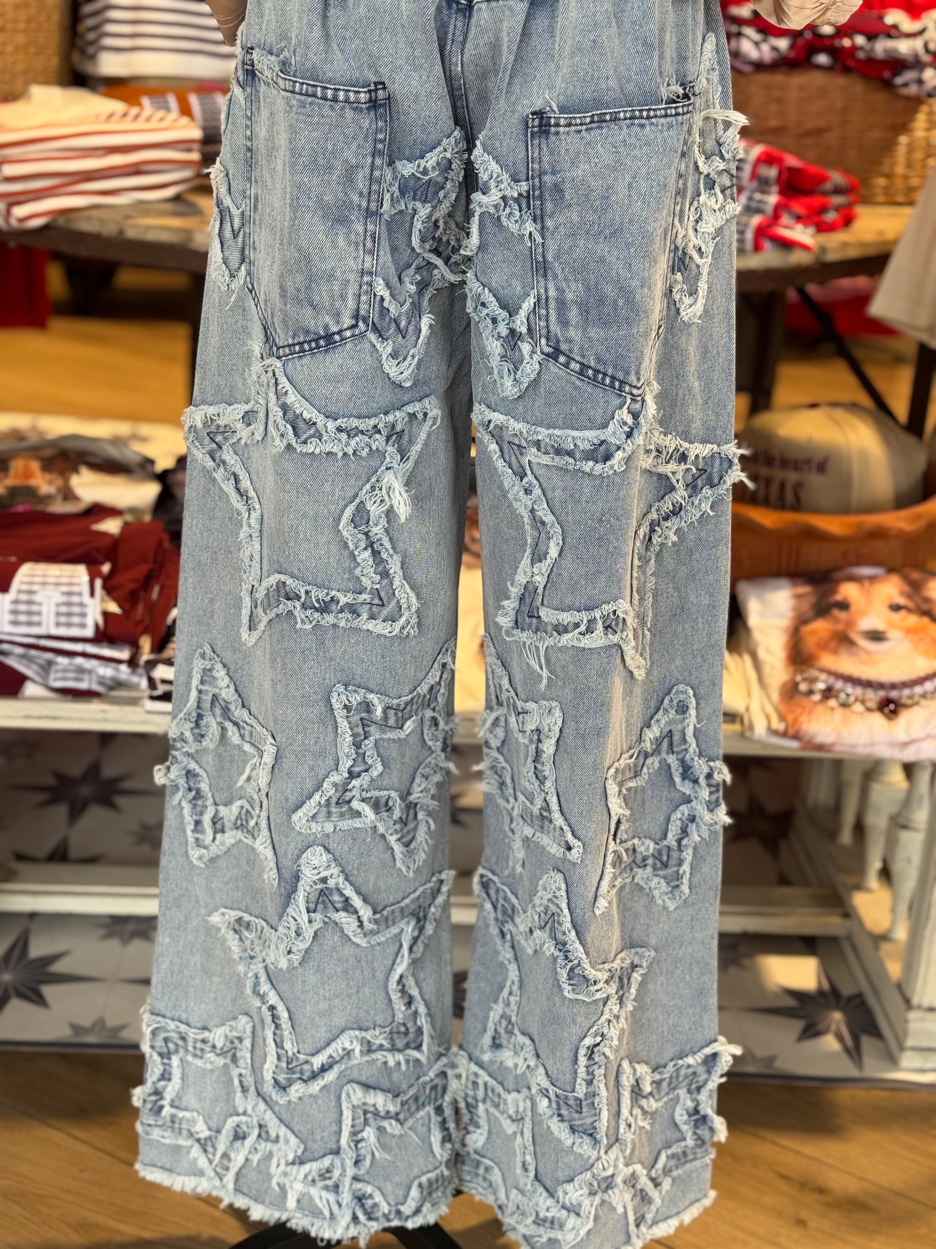 Star Patch Jeans