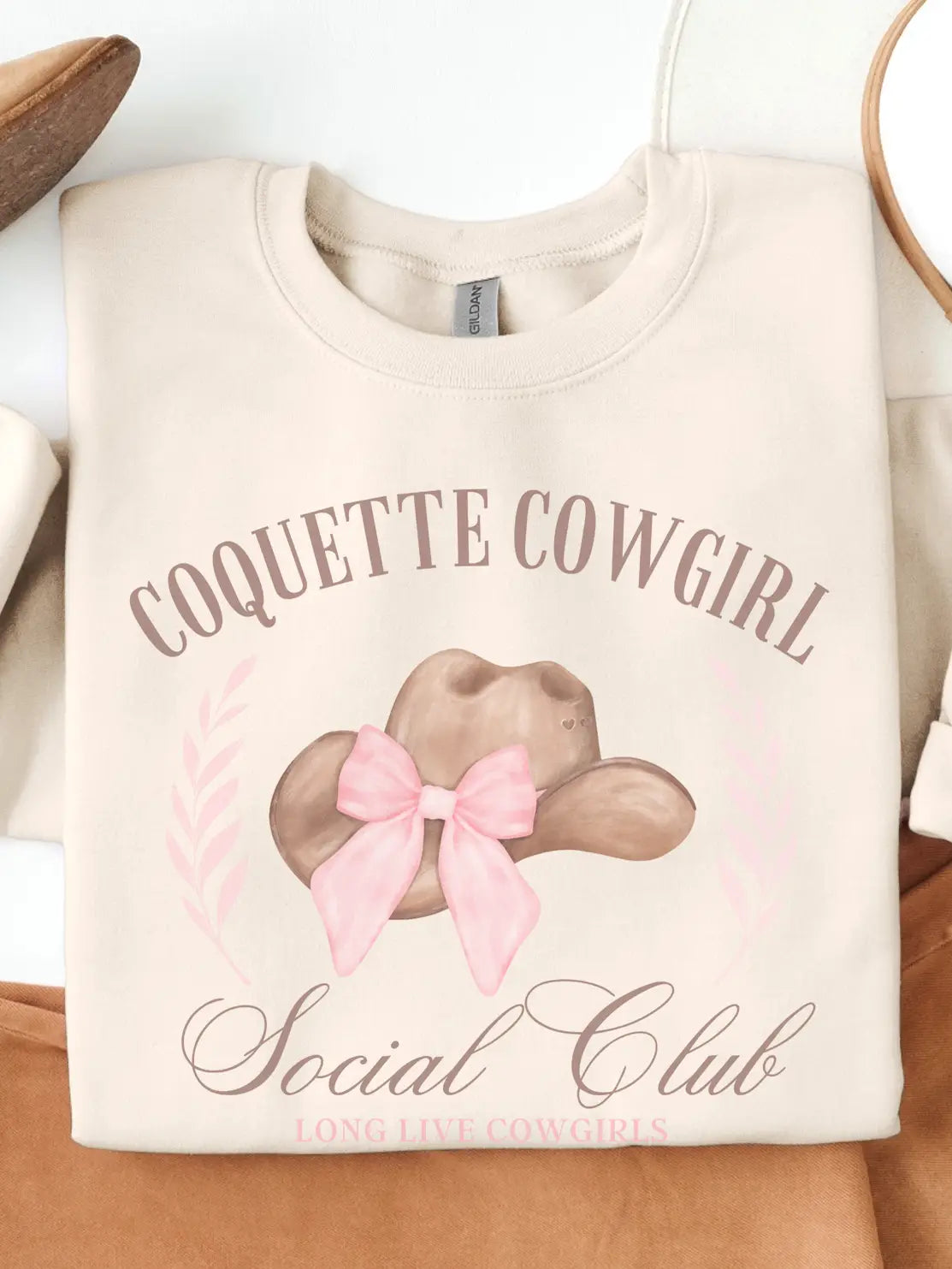 Coquette Clothing Crewneck Shirt Romantic Cute Girl Apparel
