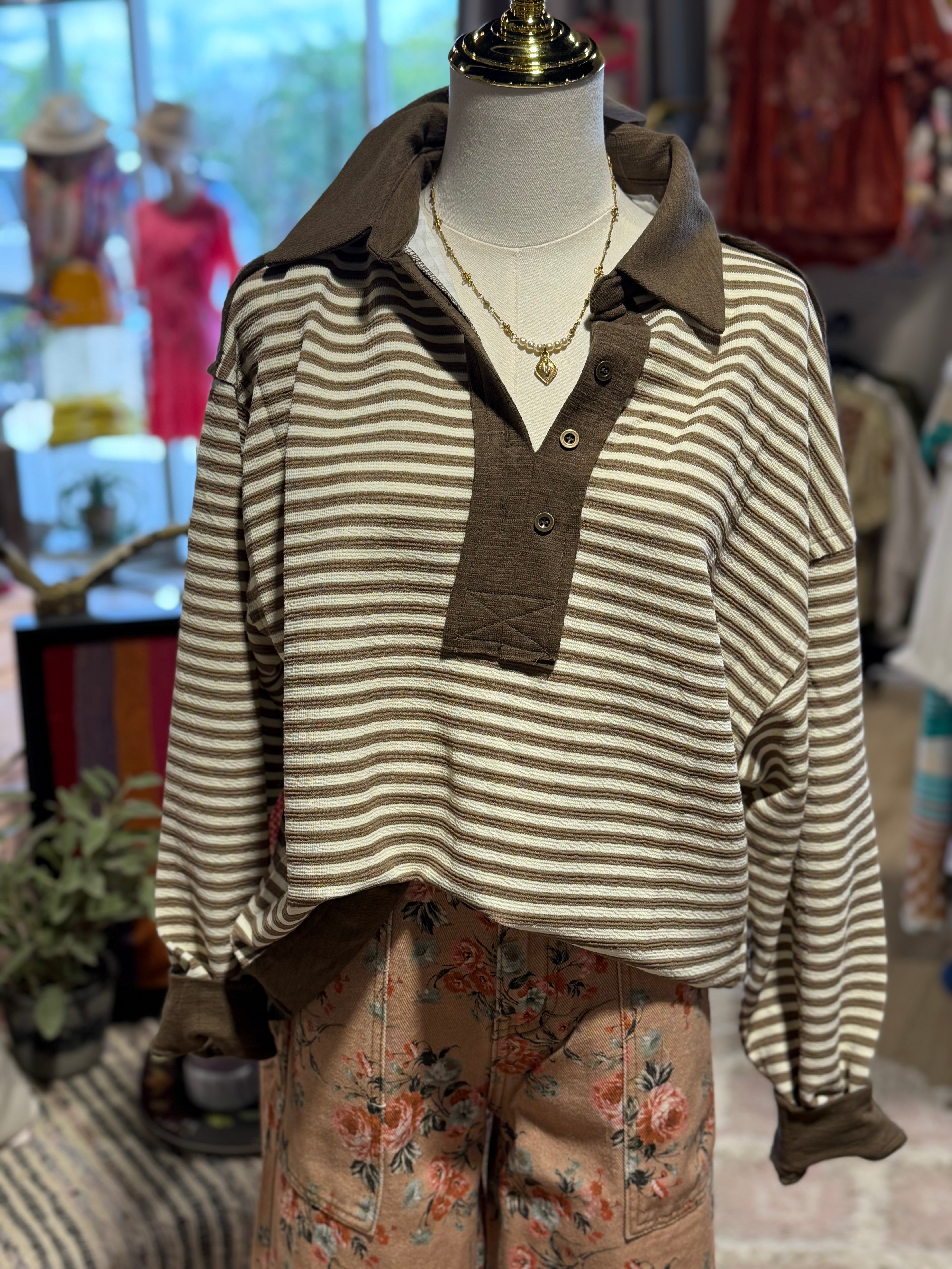 Slub Knit and Stripes