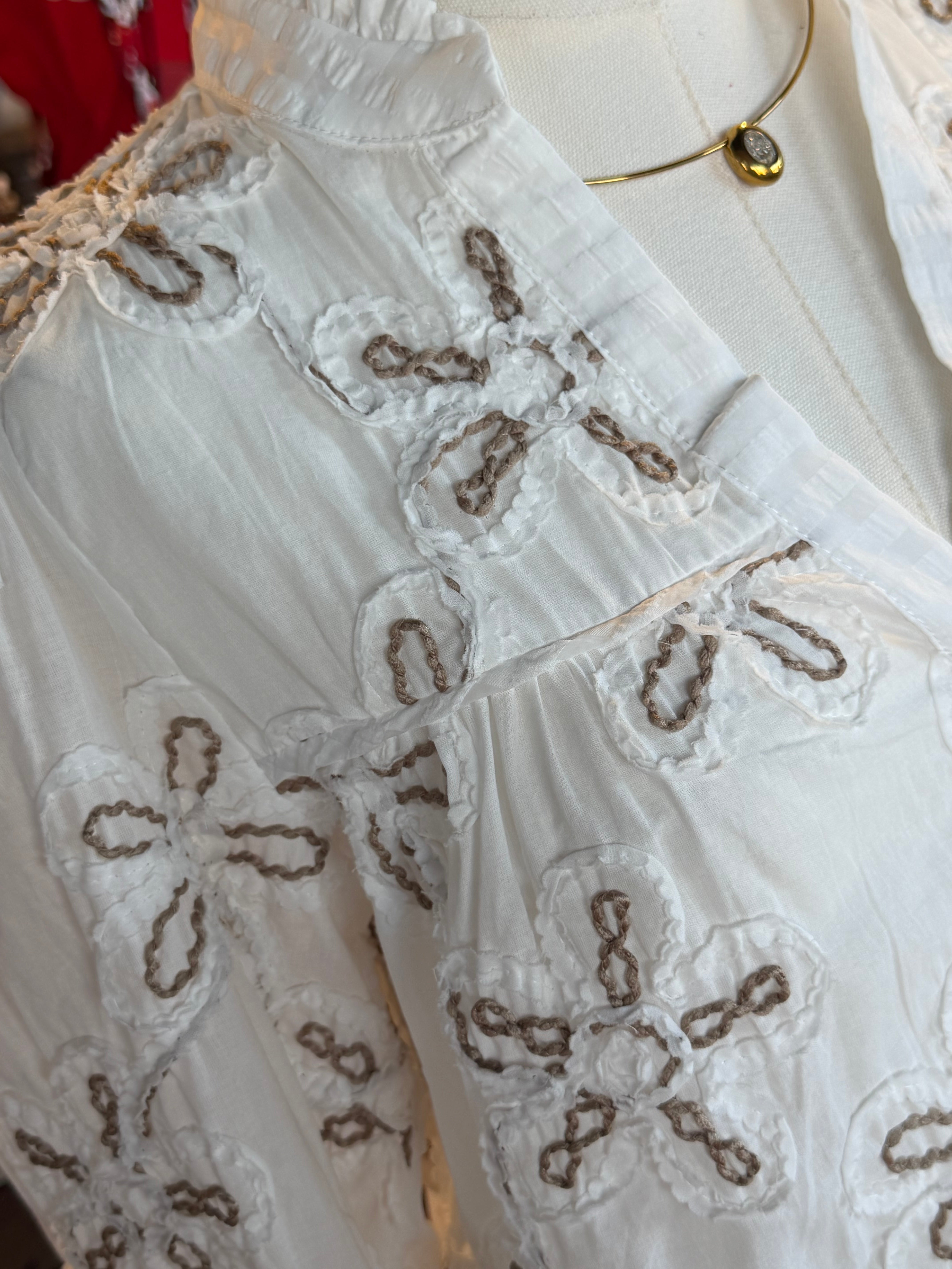 Myra Embroidery Top