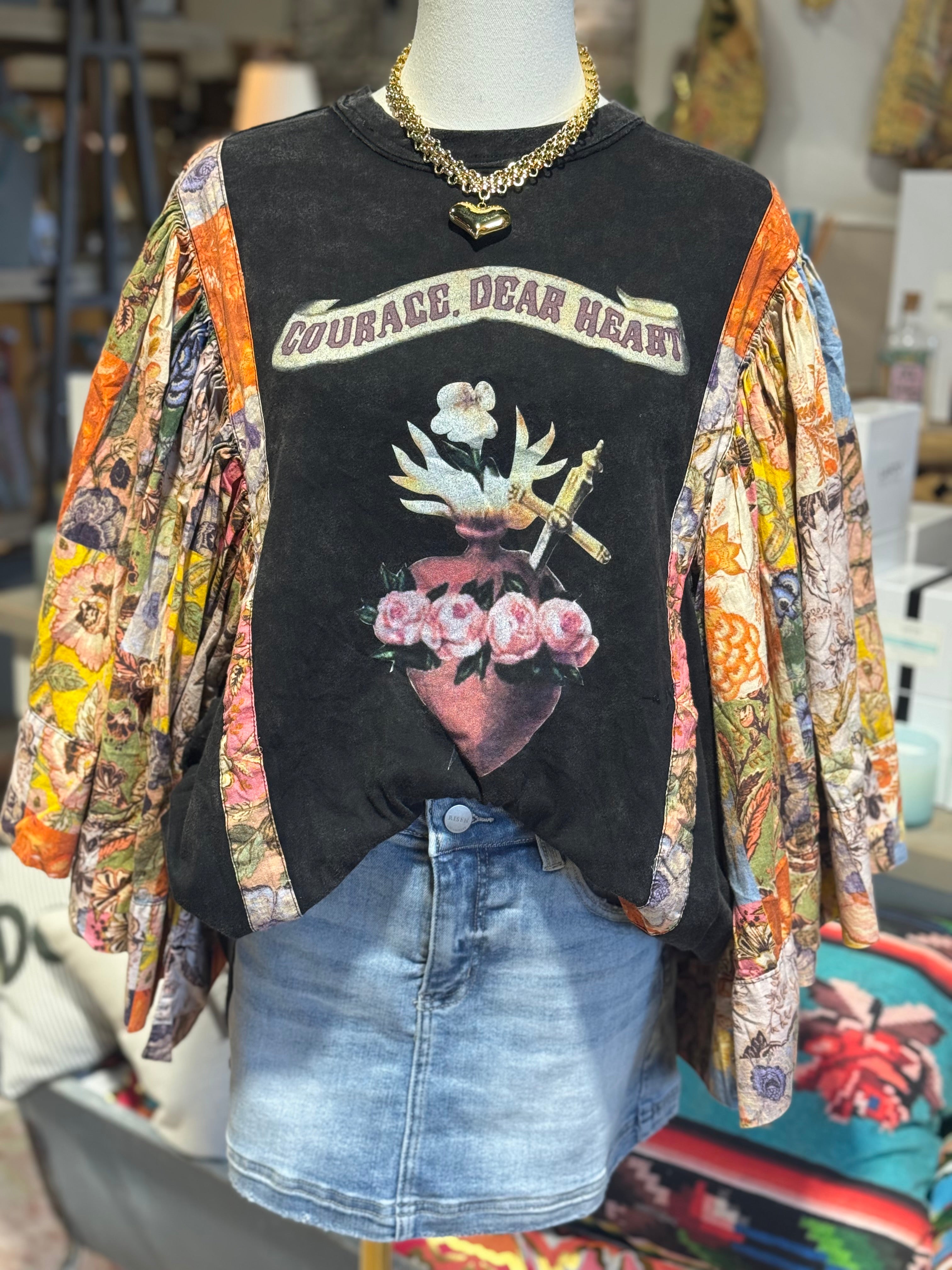 Courage Dear Heart  Tee