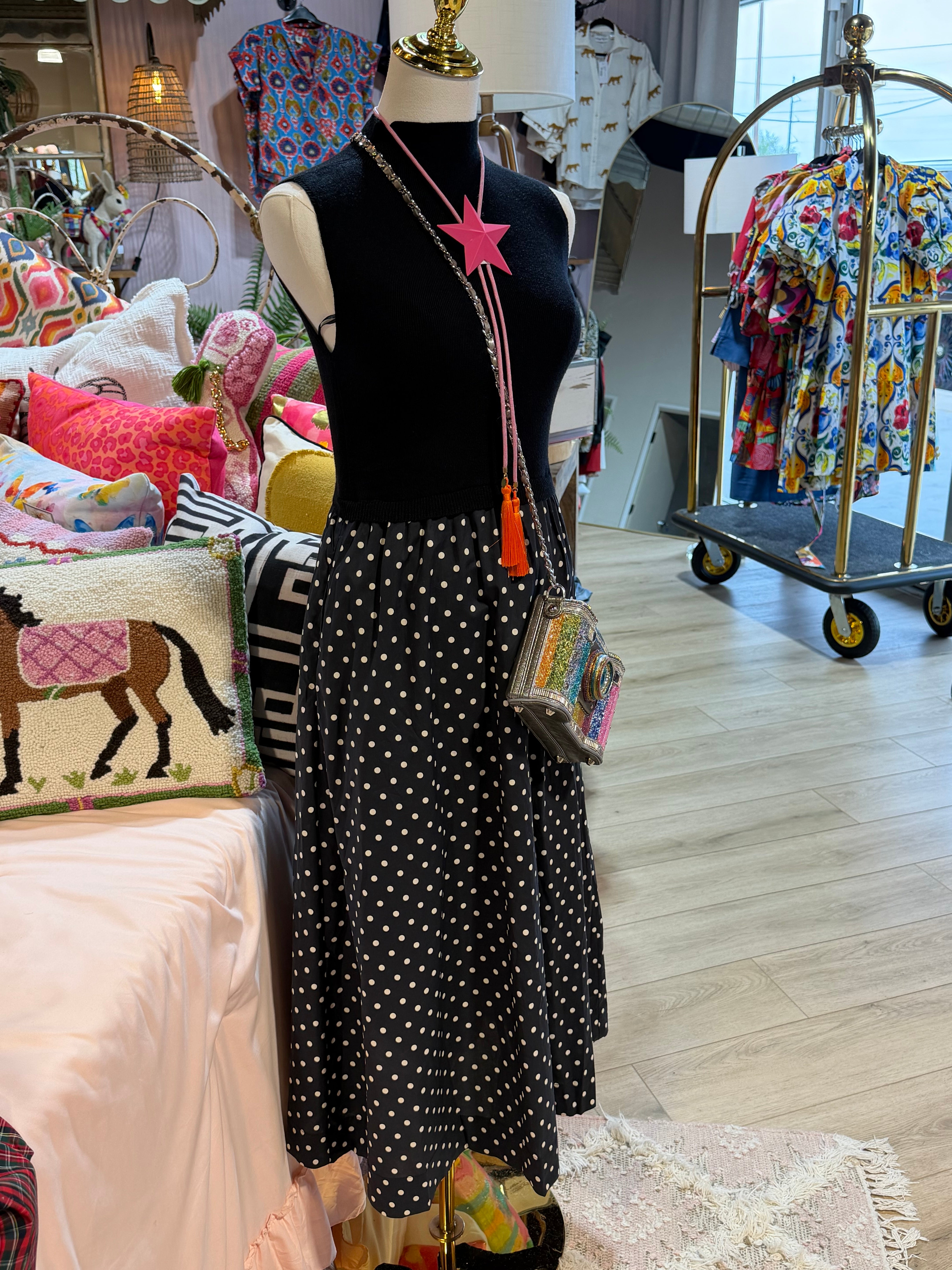 Julia Polka Dot Dress