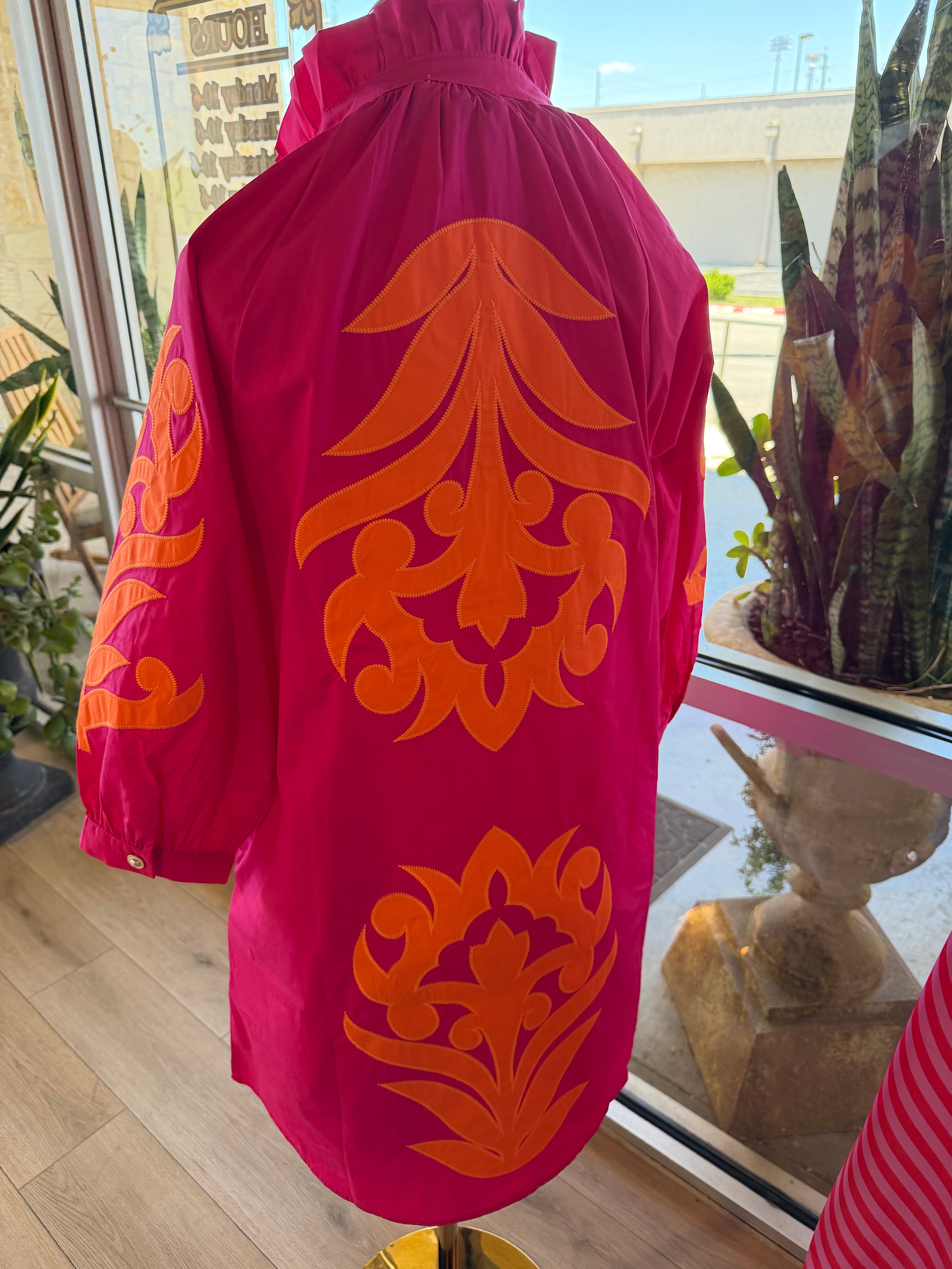 Kathy Appliqué Dress