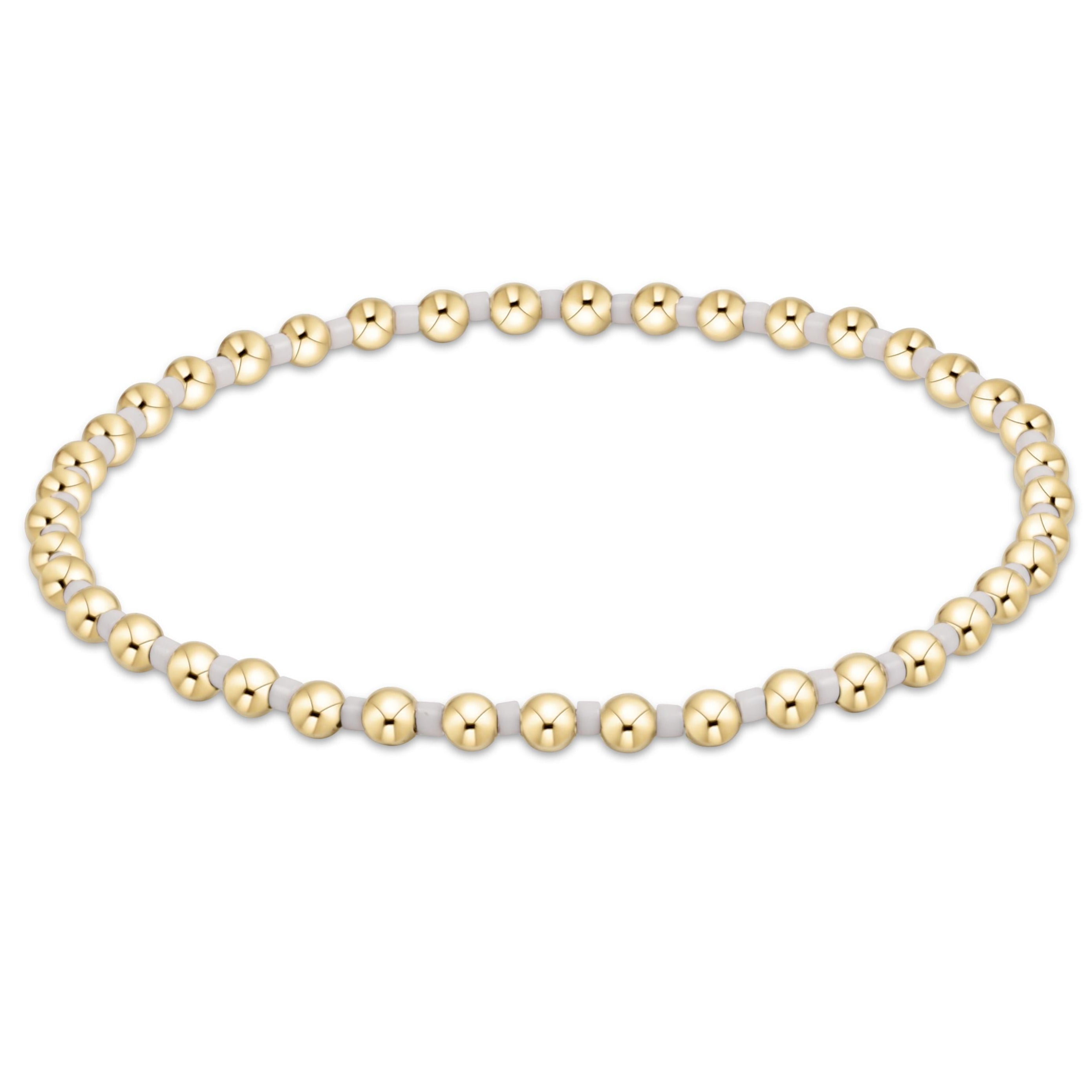 Hope Grateful White Bracelet