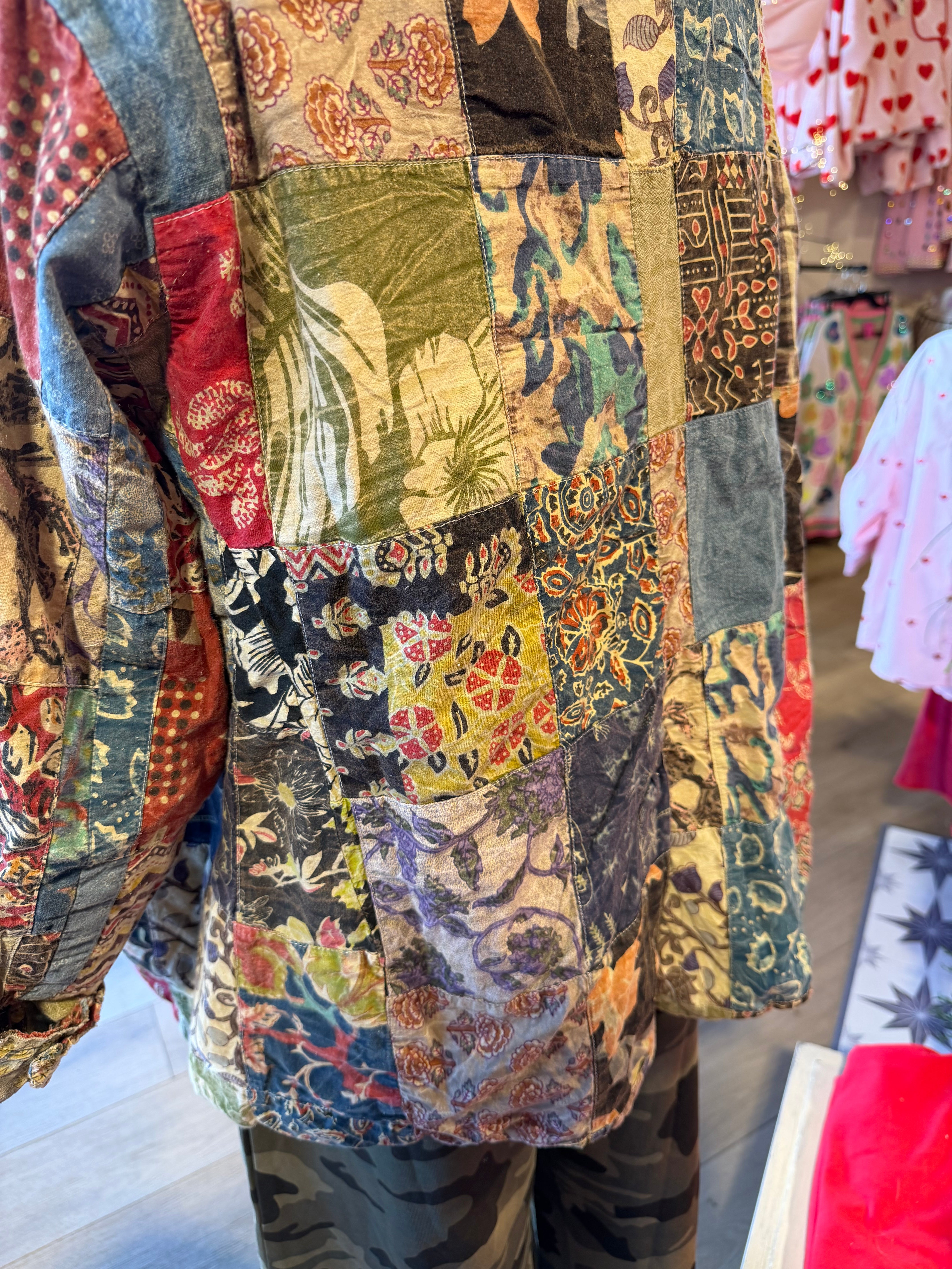 Backroad Blues Quilted Jacket