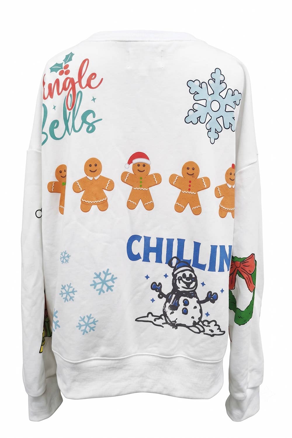 Colorful Christmas Graphic Sweatshirt