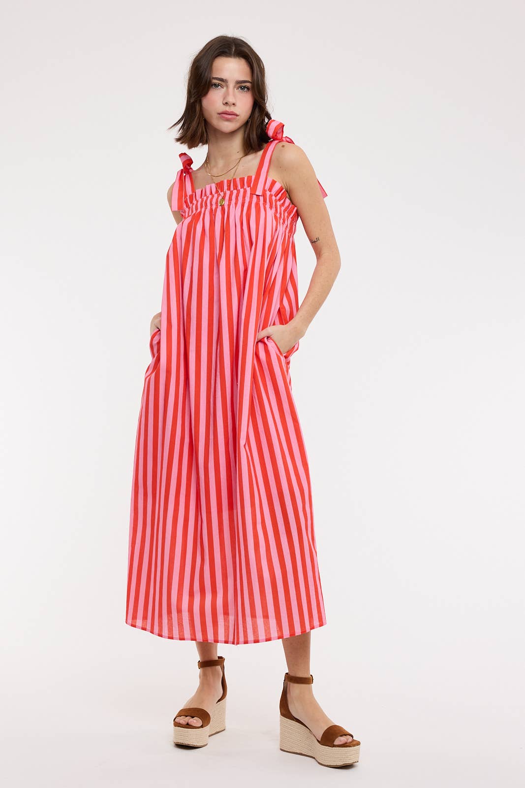 Carmen Stripe Dress