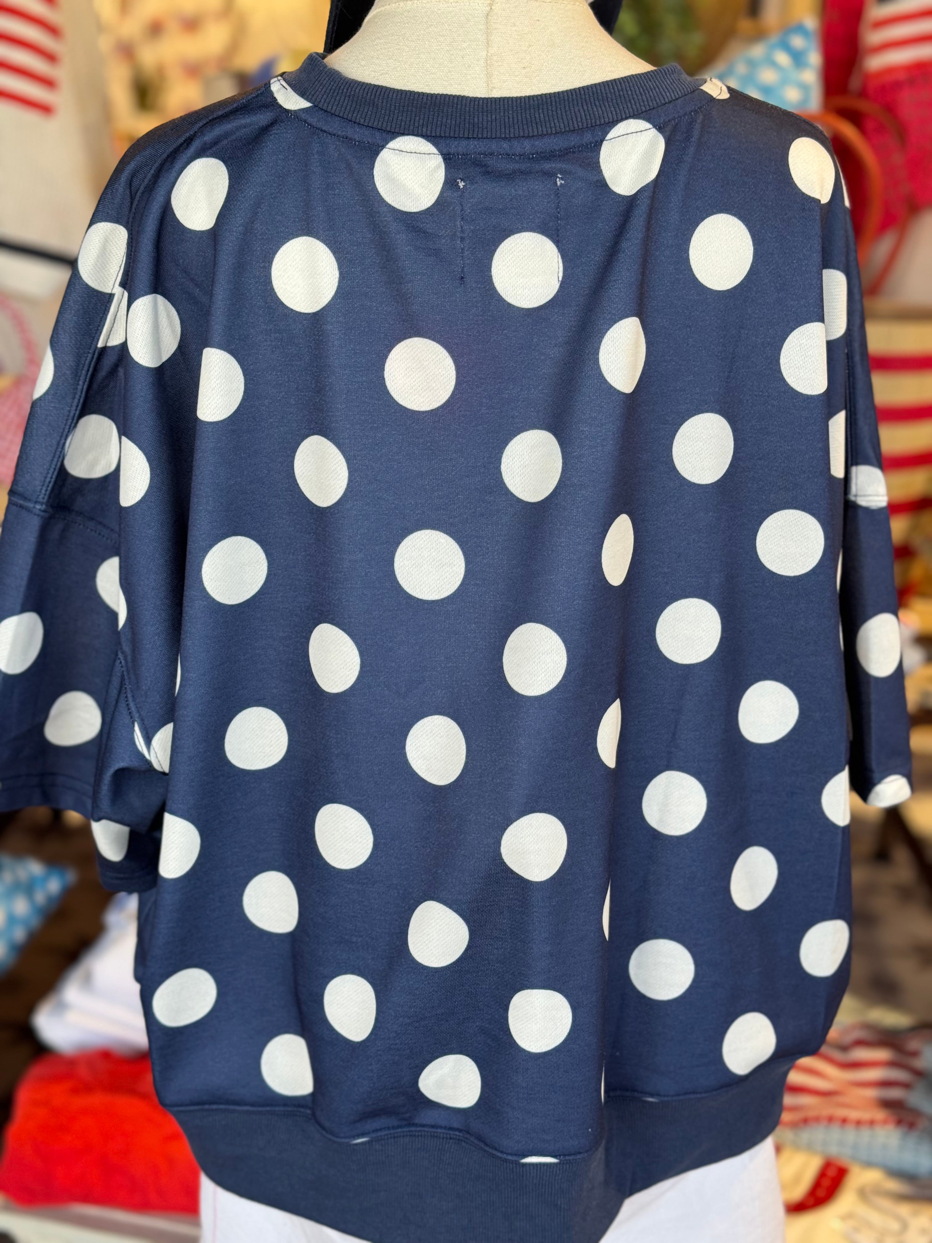 Polka Dot Flag Top