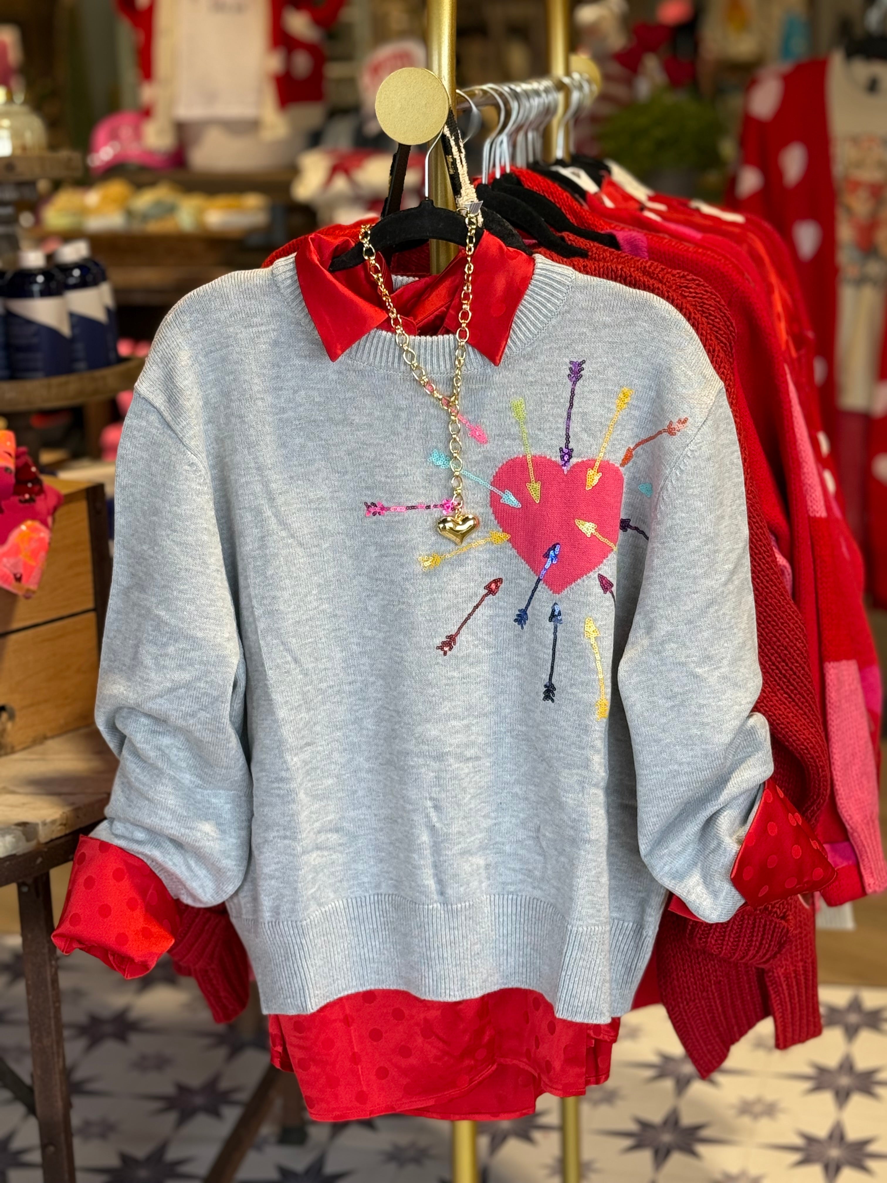 Heart and Arrow Sweater