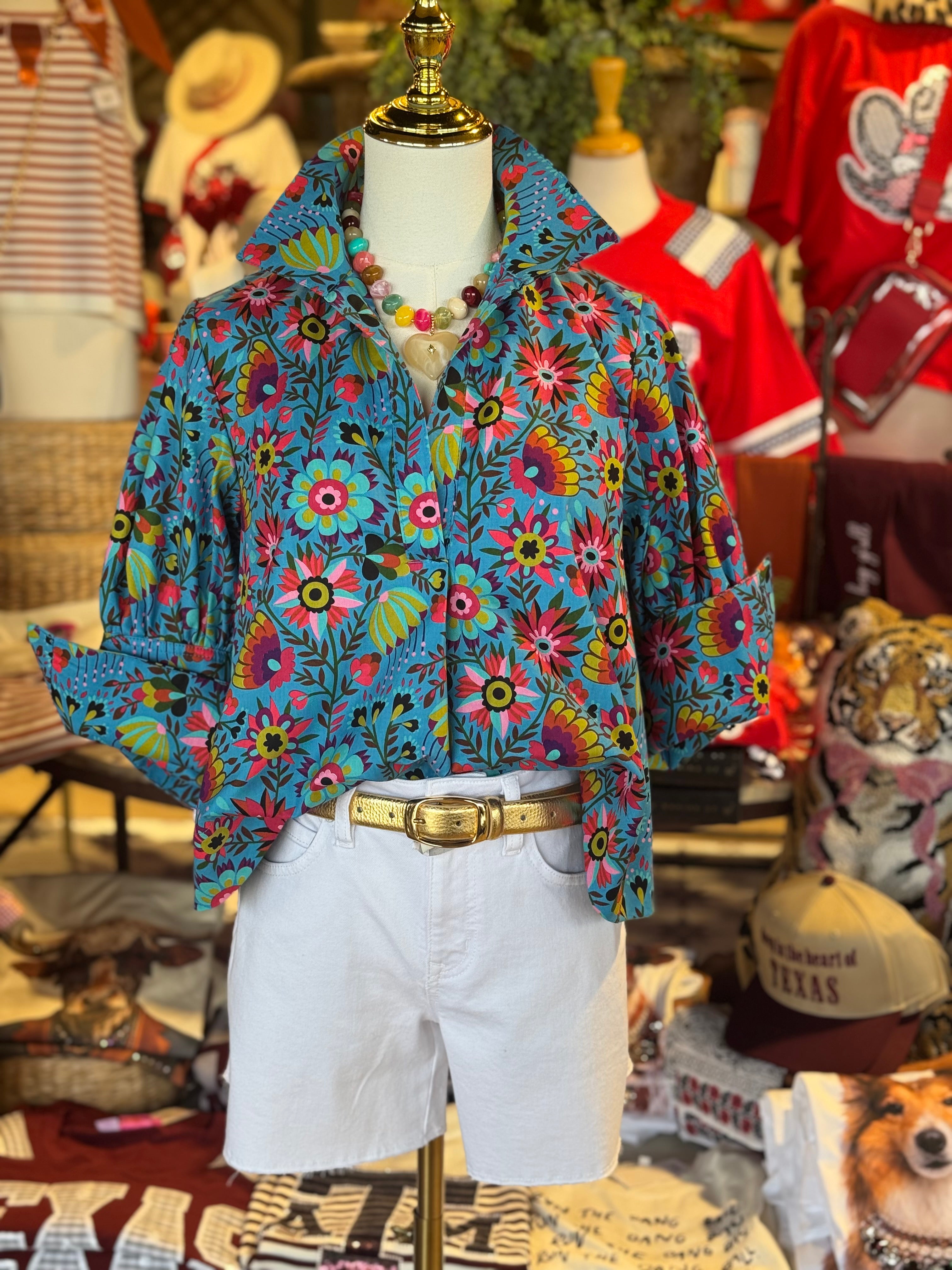 Trinidad Floral Top