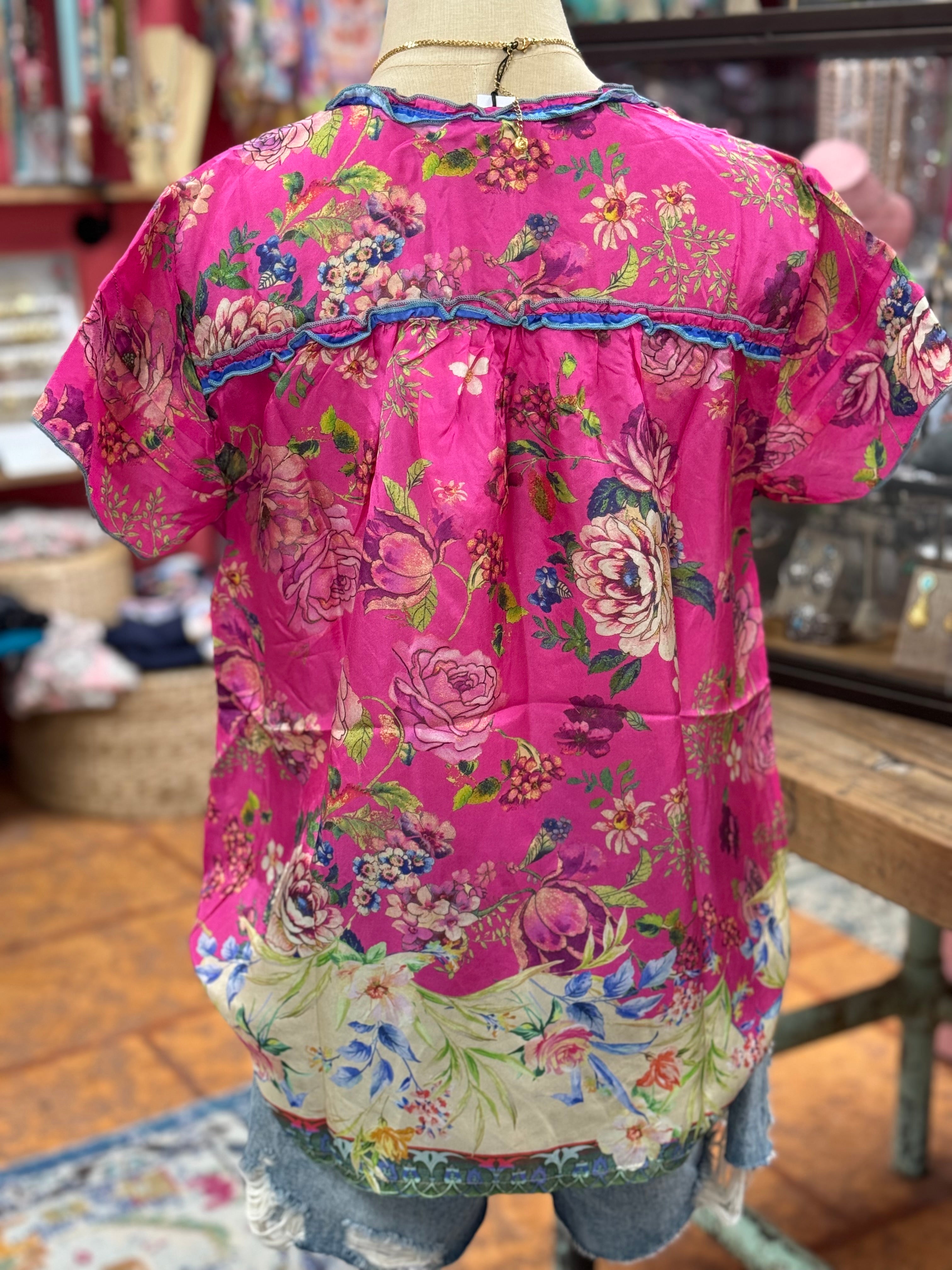 Brigid Floral Top