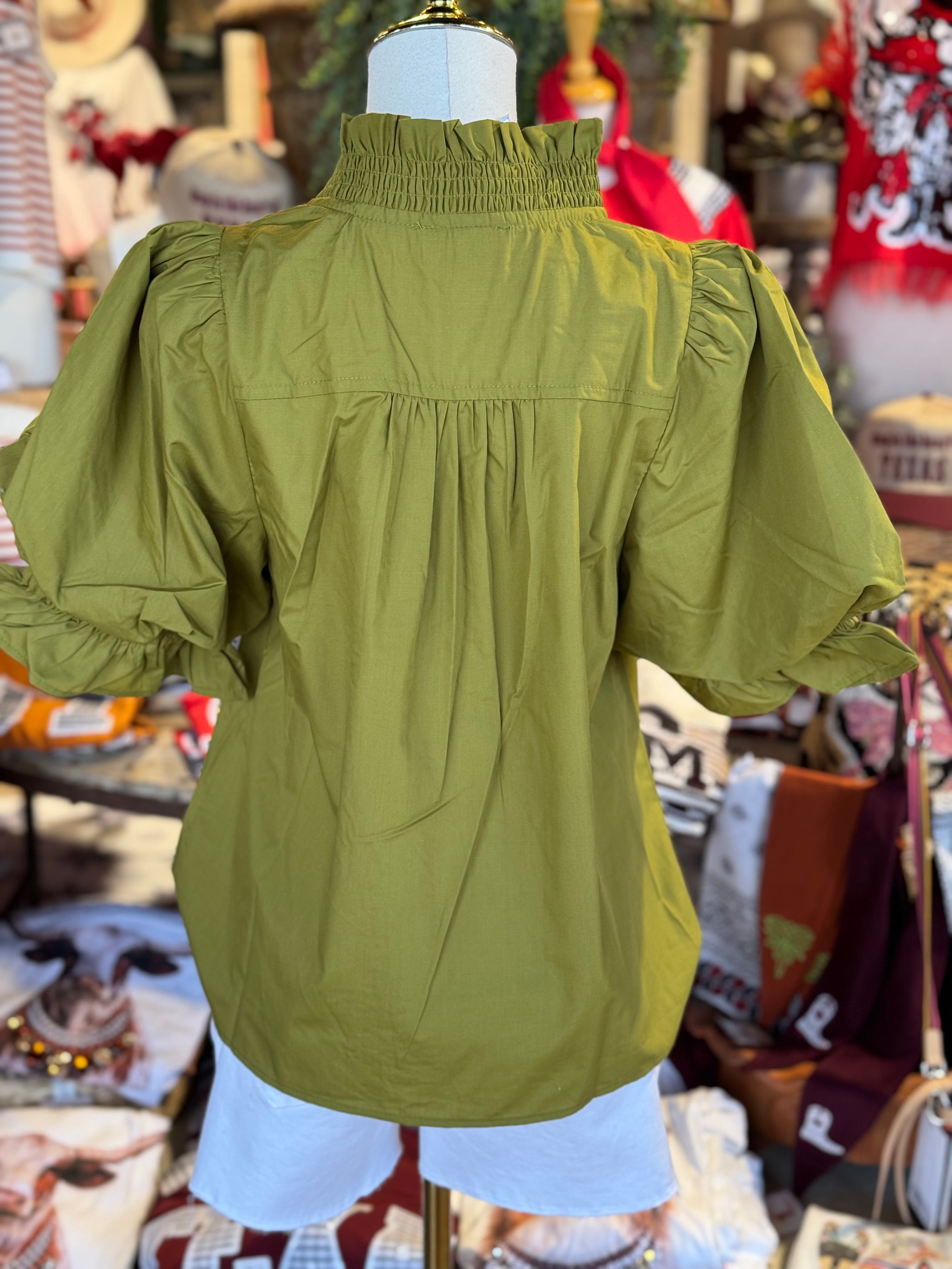 Martini Olive Top